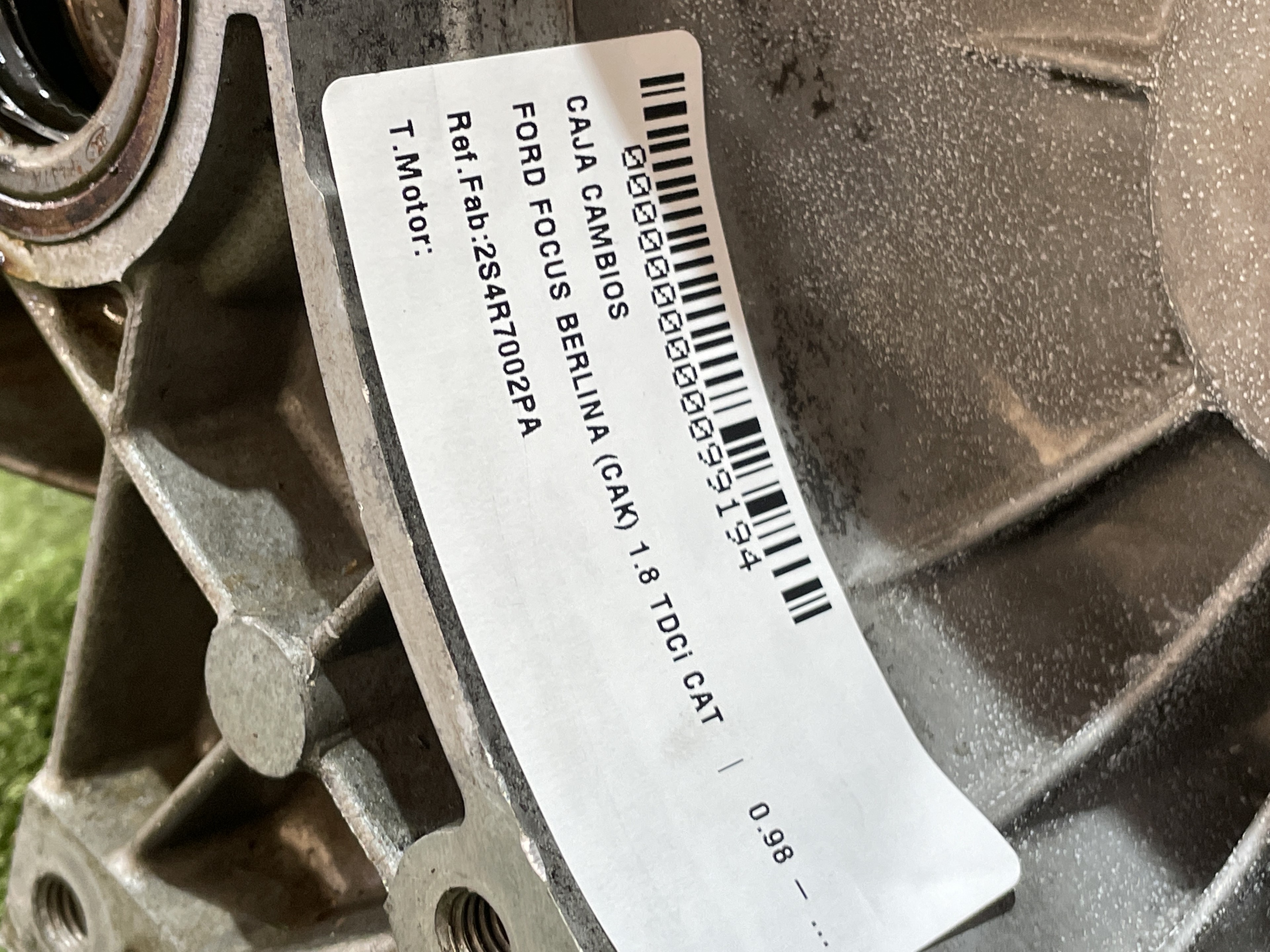 FORD Focus 1 generation (1998-2010) Коробка передач 2S4R7002PA 23548735