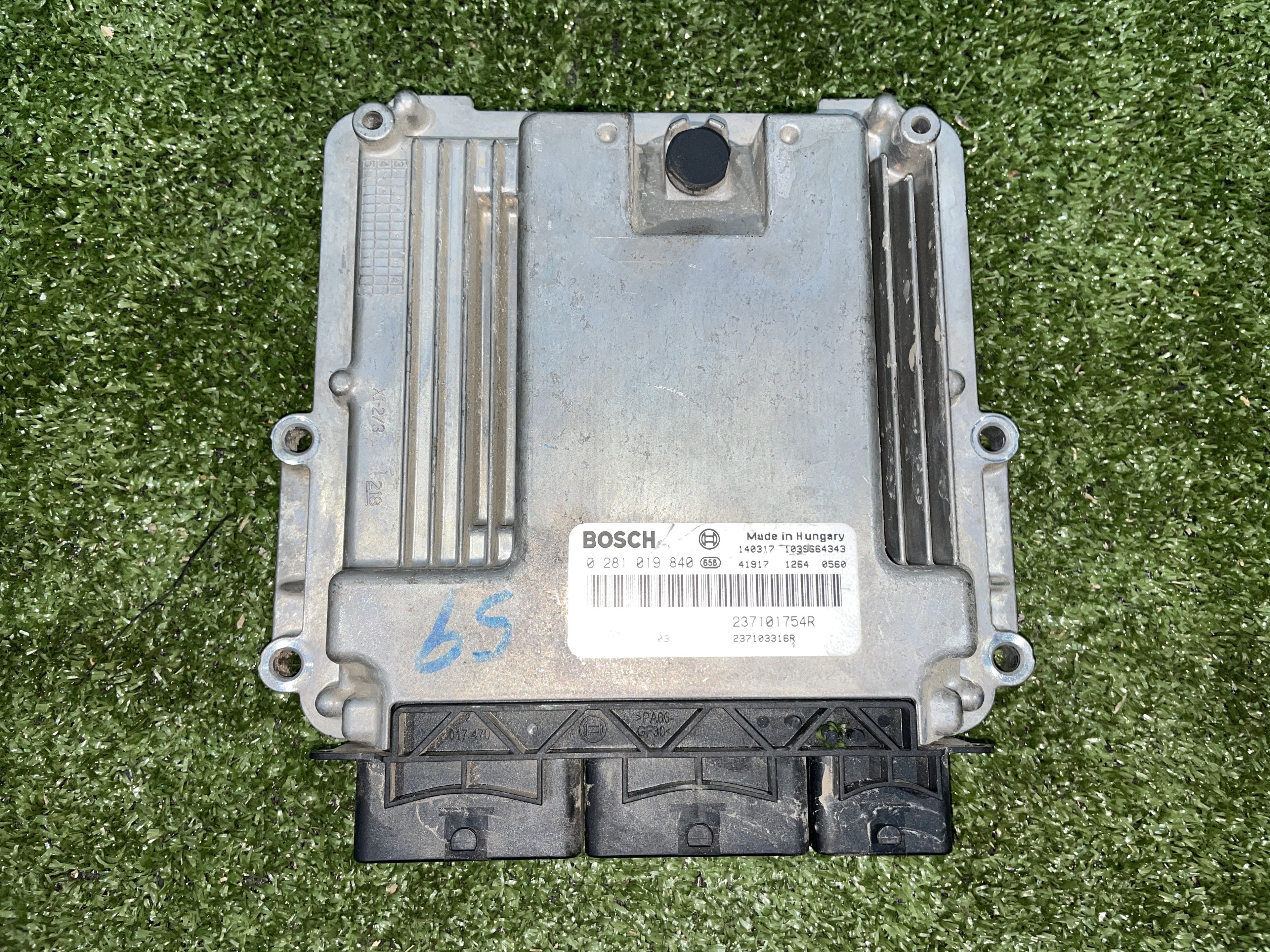 NISSAN Primastar 1 generation (2002-2014) Engine Control Unit ECU 0281019840,0281019840 23547565