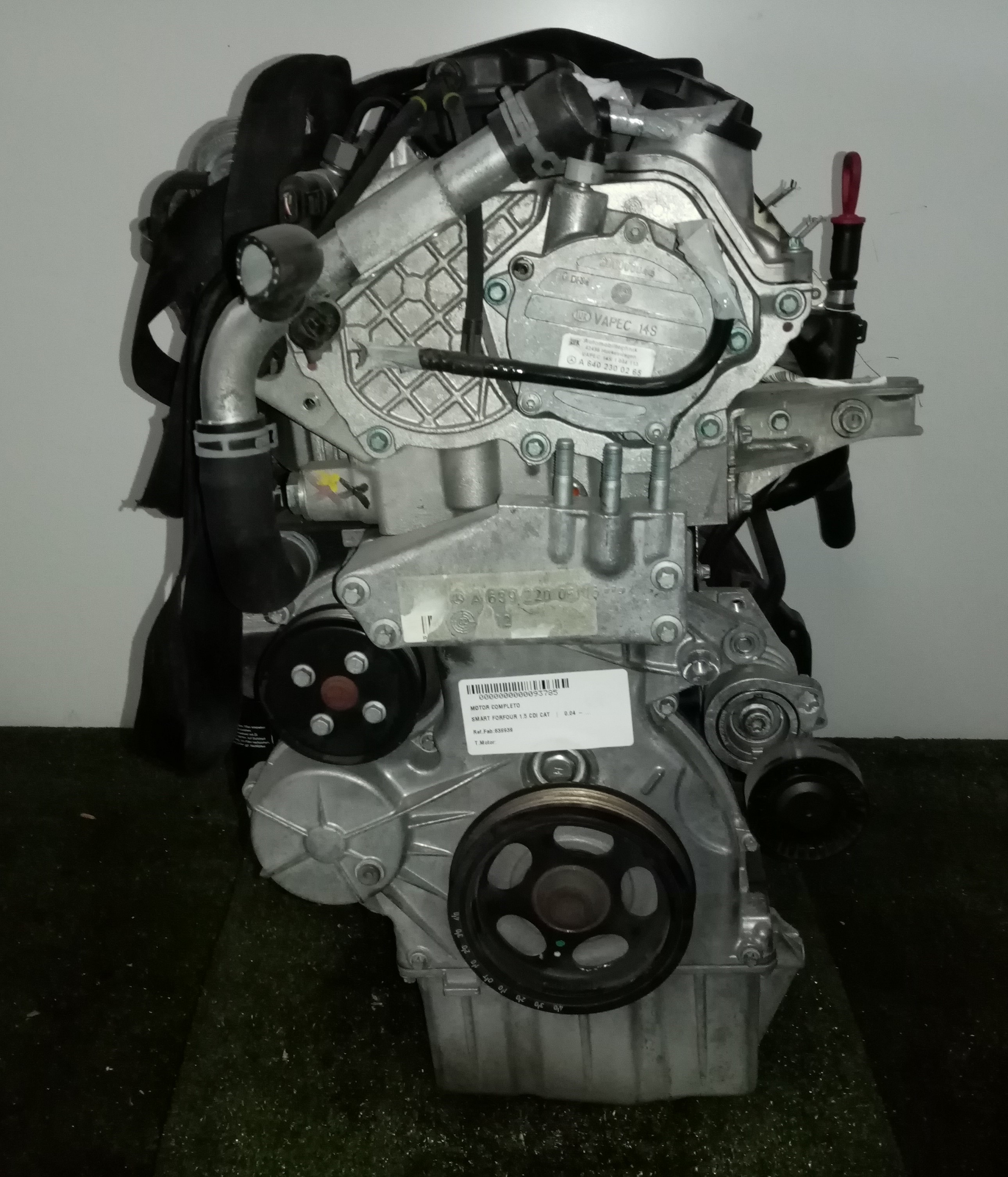 SMART Forfour 1 generation (2004-2006) Engine 639939 23546359