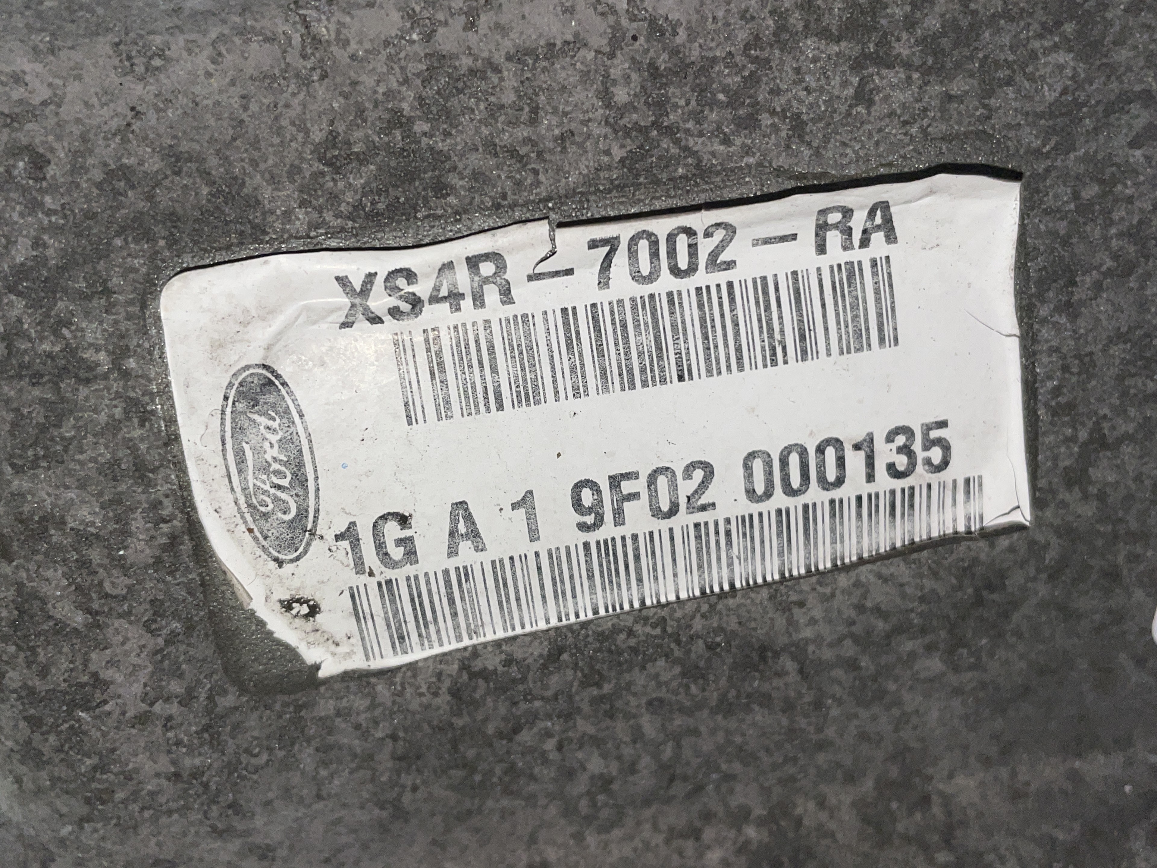 FORD Focus 1 generation (1998-2010) Коробка передач XS4R7002RA 23547736