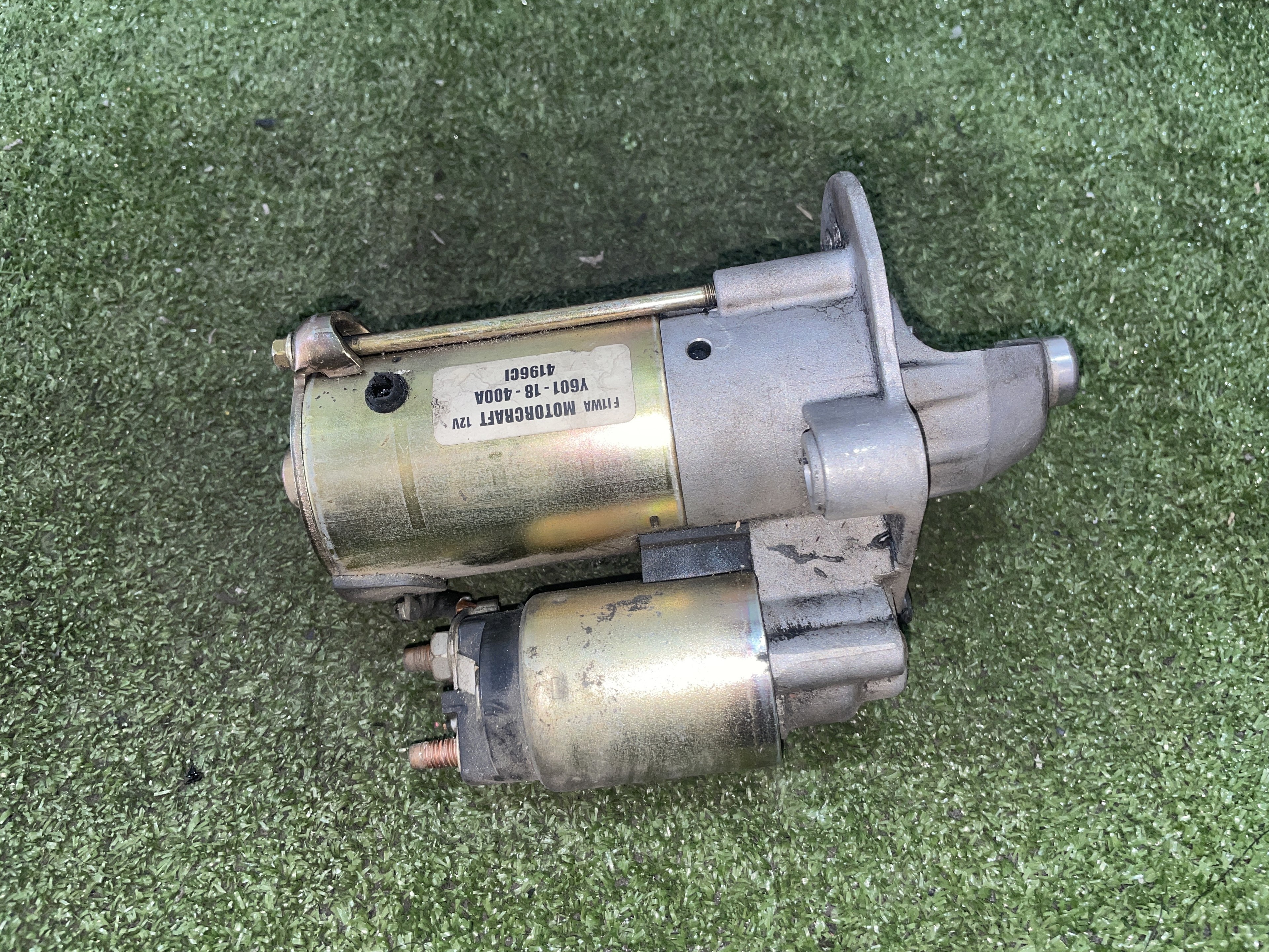 MAZDA 3 BK (2003-2009) Starter Motor MOTORCRAFT,Y60118400A,Y60118400A 23553257