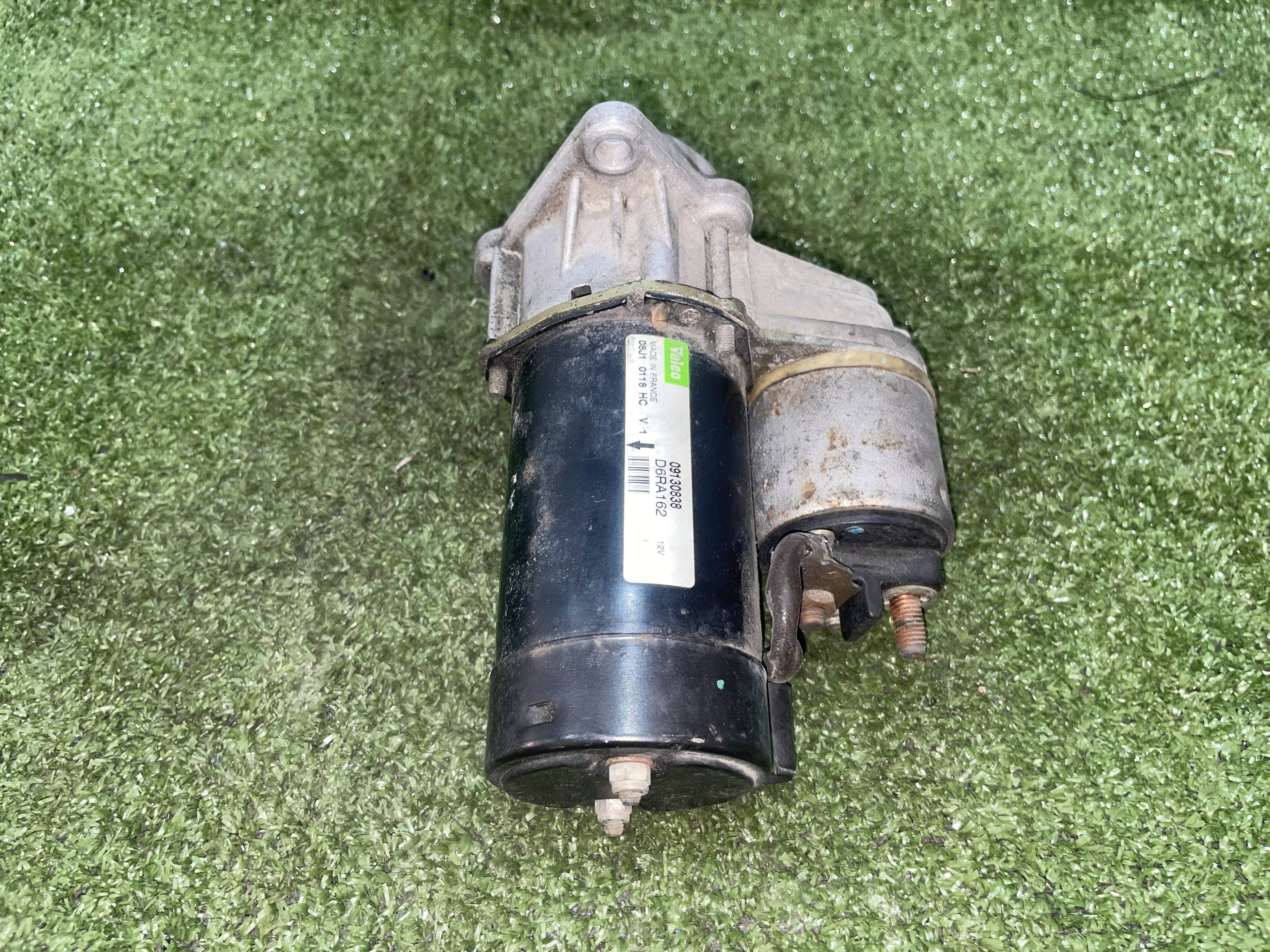 OPEL Agila 1 generation (2000-2007) Starter Motor D6RA162,VALEO,09130838 23549046