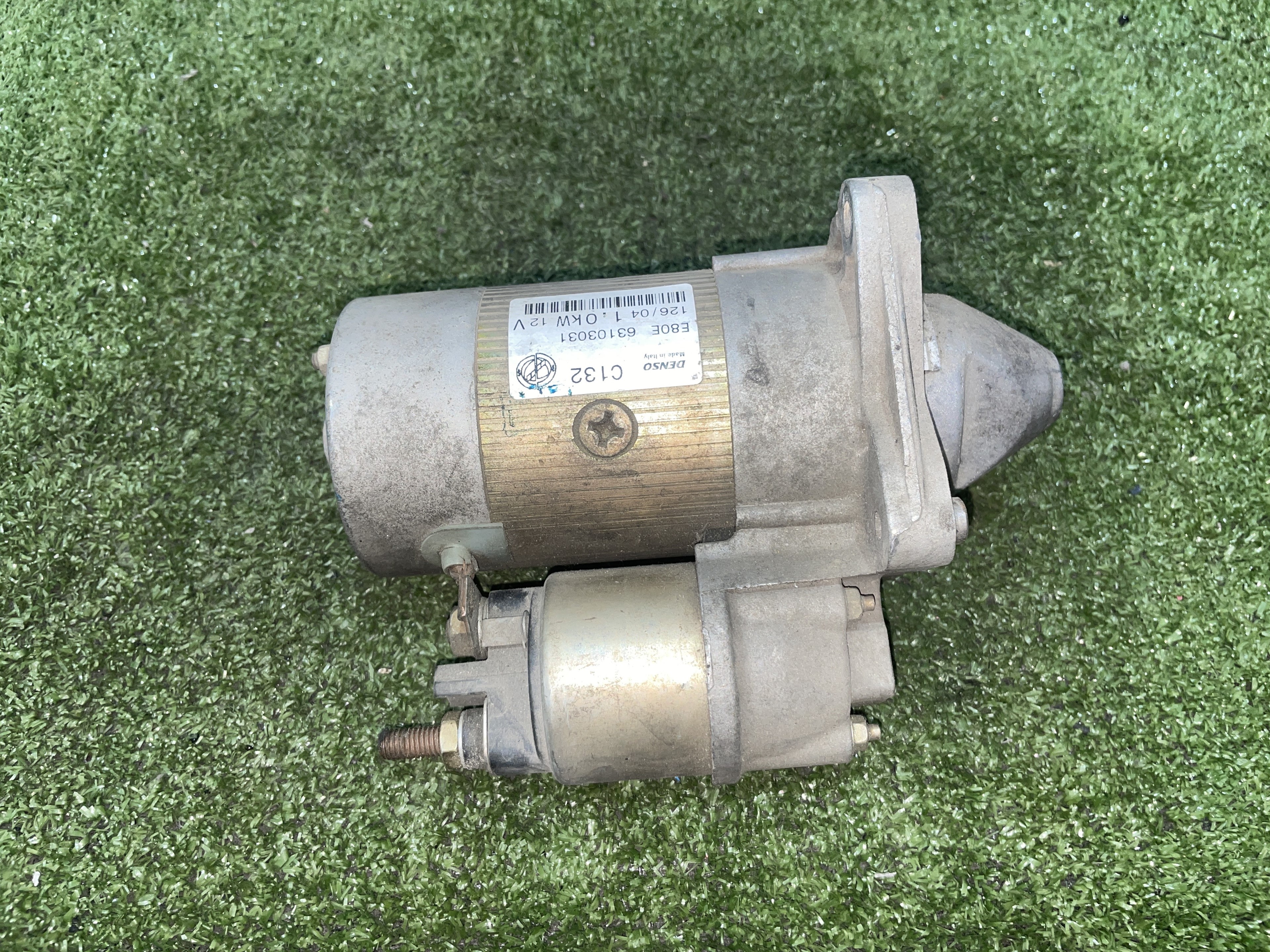 LANCIA Musa 1 generation (2004-2012) Starter Motor 63103031,DENSO 23549453