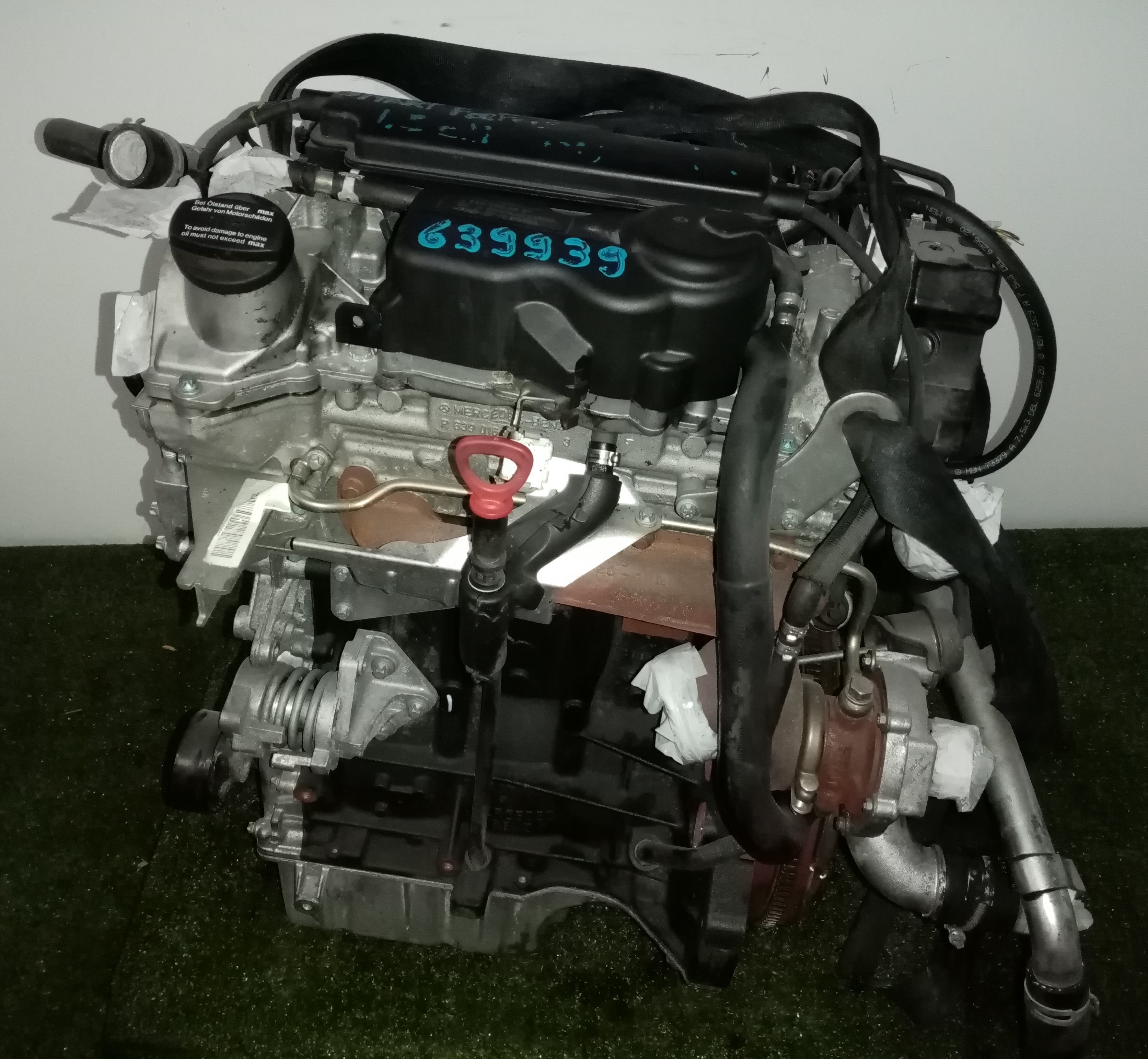 SMART Forfour 1 generation (2004-2006) Engine 639939 23546359