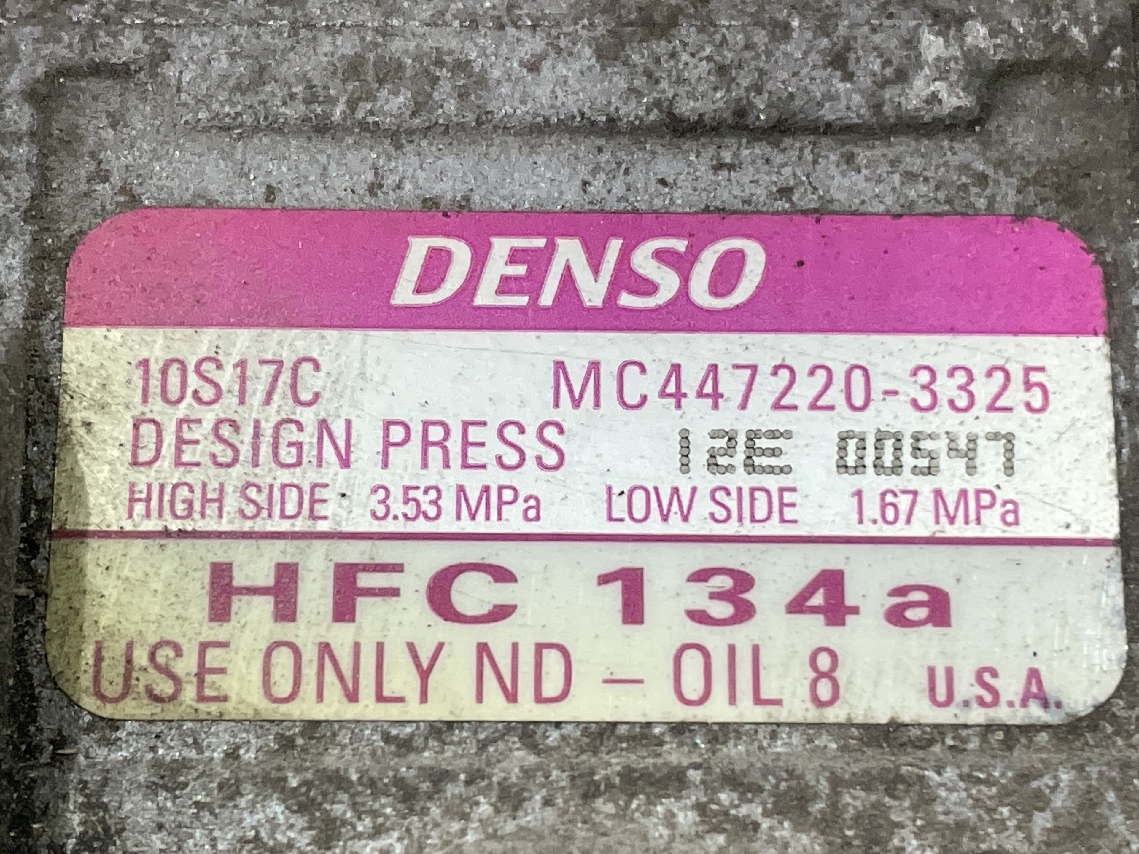 LAND ROVER Range Rover 3 generation (2002-2012) Air Condition Pump DENSO, 4472203325, 4472203325 24950356