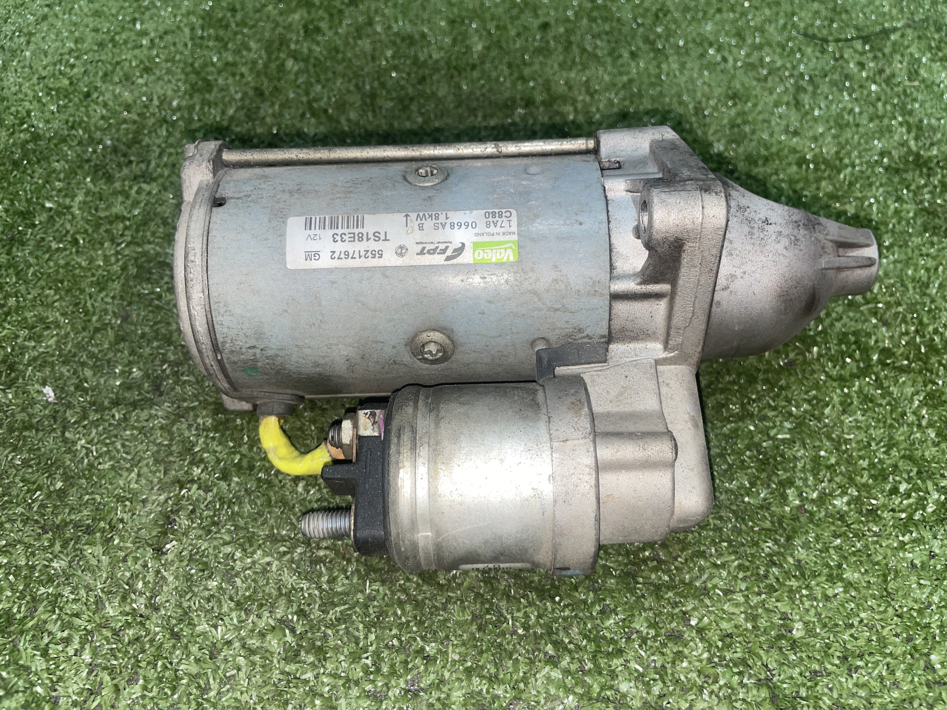 OPEL Astra J (2009-2020) Starter Motor TS18E33, VALEO, 55217672 20363706