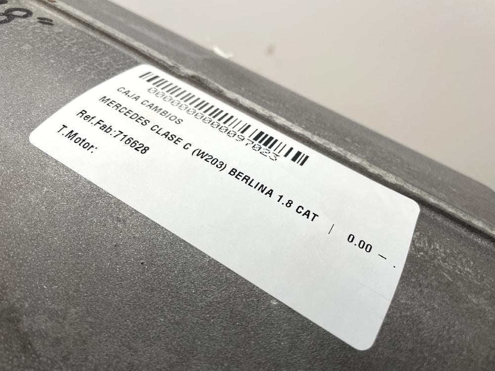 Caja de cambios 716628 de Mercedes-benz Clase c (w203) 2000-2007 143 CV - pieza usada