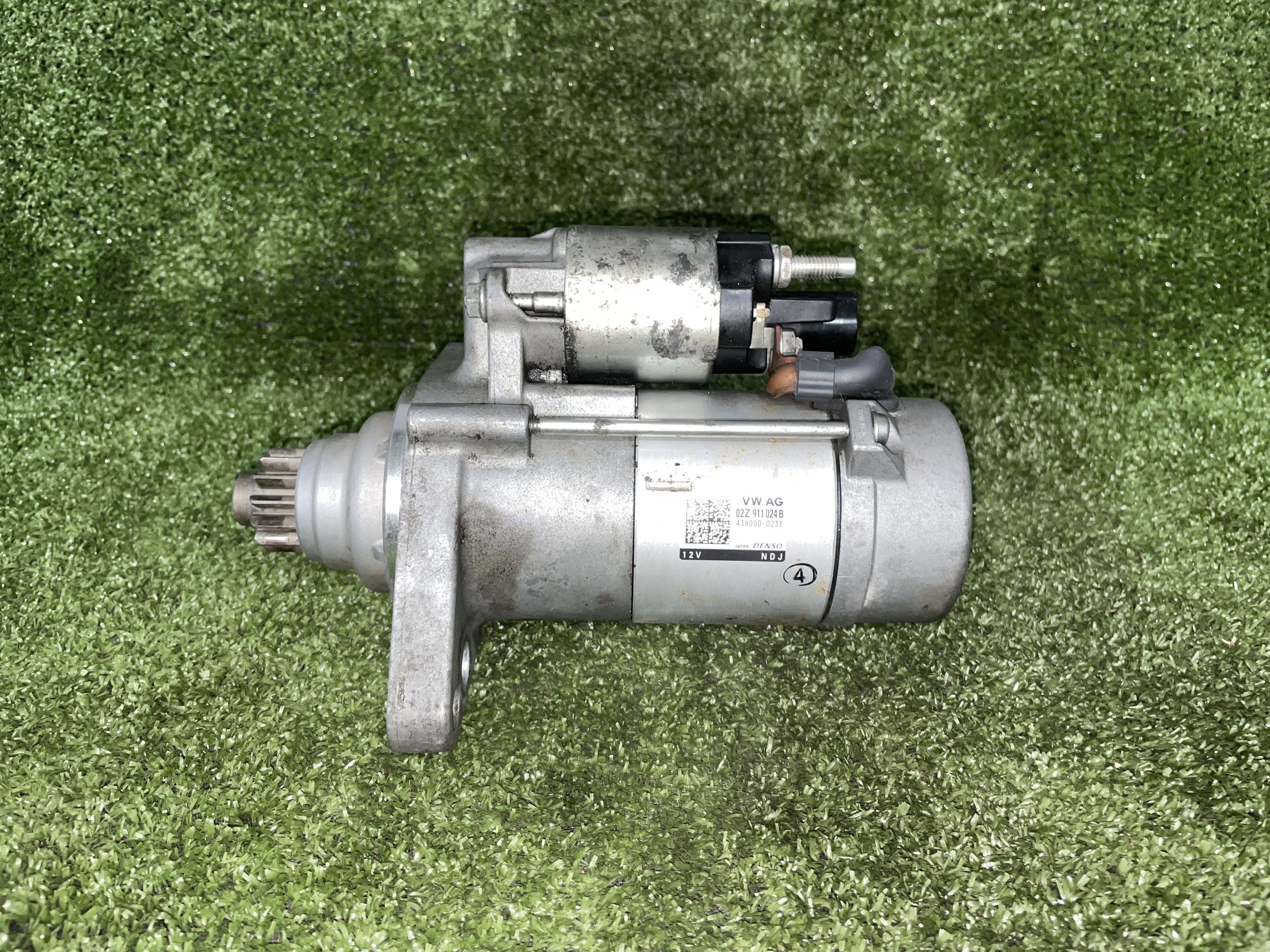 VOLKSWAGEN Touran 3 generation (2015-2023) Starter Motor DENSO,02Z911024B,4380000231 23555113