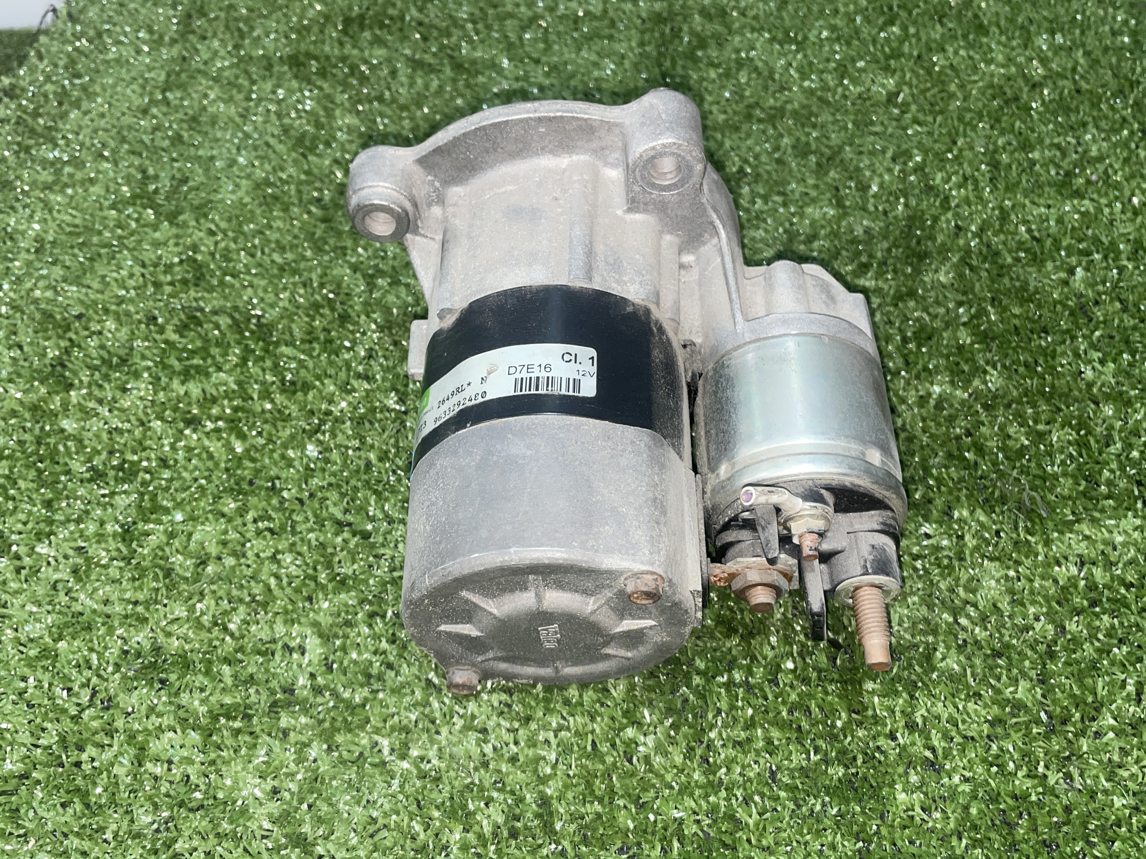 CITROËN C2 1 generation (2003-2009) Starter Motor D7E16,VALEO,9633292480 24950354