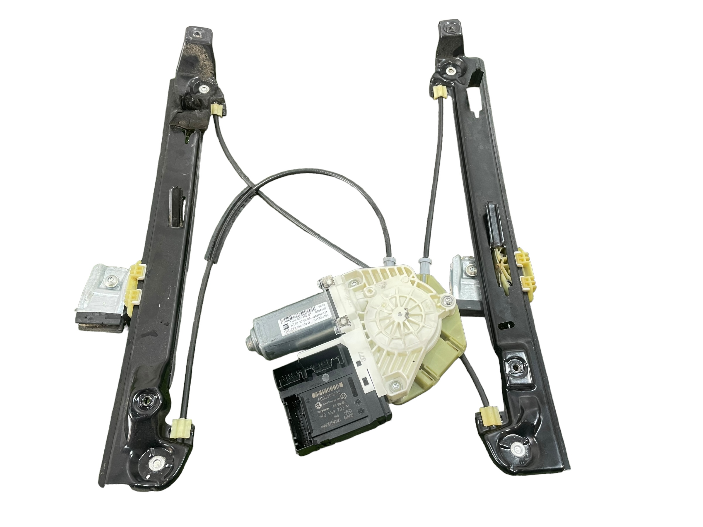 SEAT Leon 2 generation (2005-2012) Front Right Door Window Regulator 1T0959702L 24951038