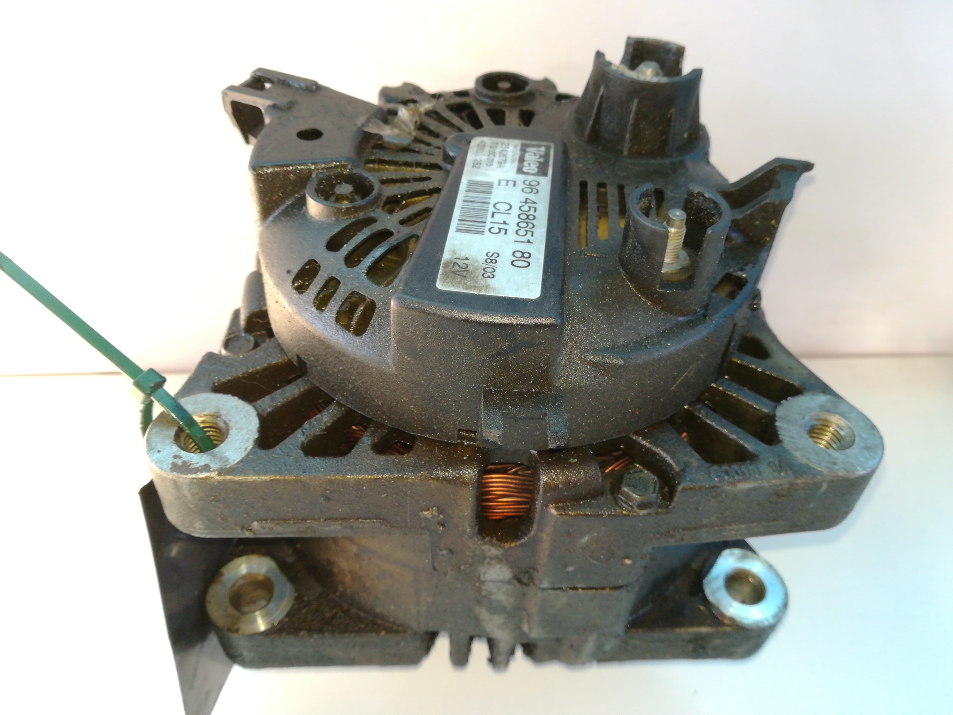 PEUGEOT 807 1 generation (2002-2012) Alternator 9645865180,CL15 22385474