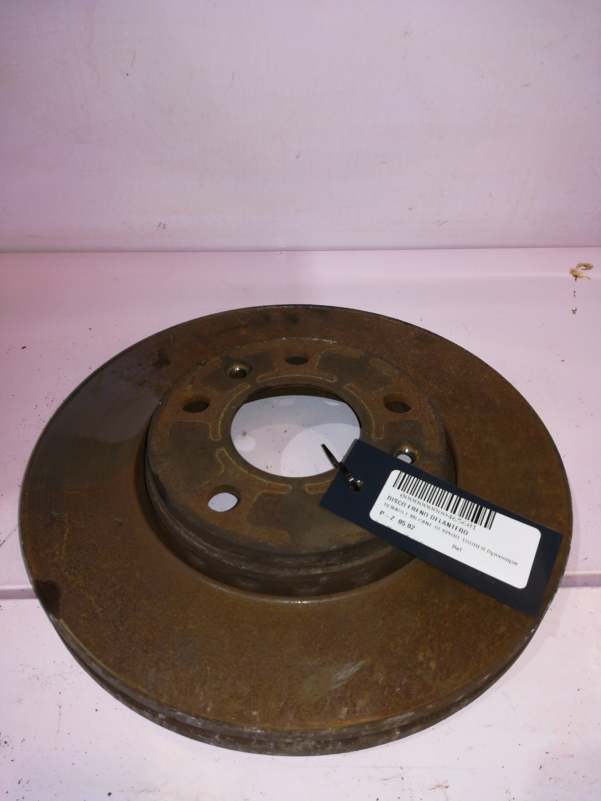 RENAULT Megane 3 generation (2008-2020) Front Right Brake Disc 22365932