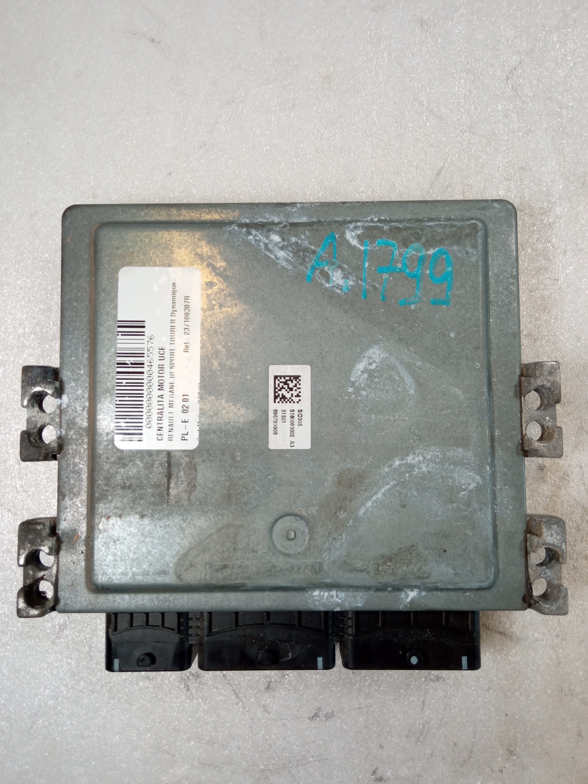 RENAULT Megane 3 generation (2008-2020) Engine Control Unit ECU 237100307R 22366016