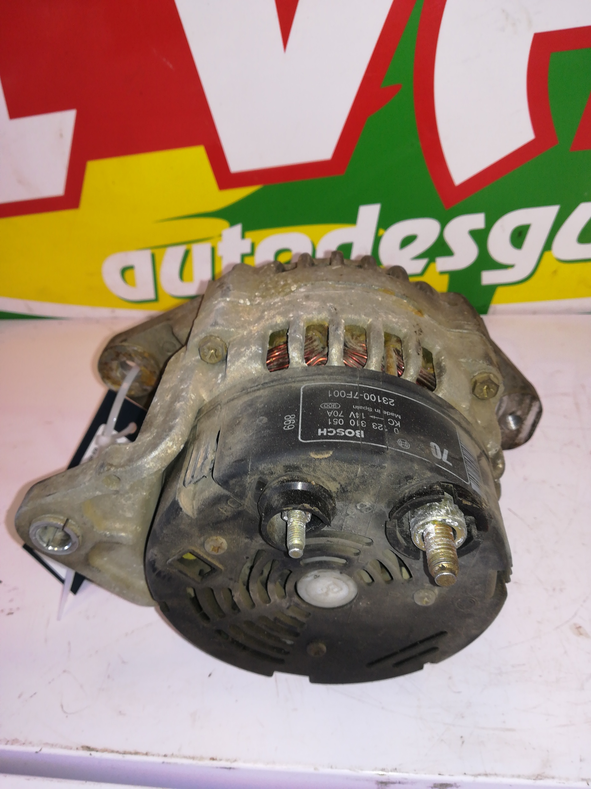 NISSAN Terrano 2 generation (1993-2006) Alternator 0123310051,70A 22376024