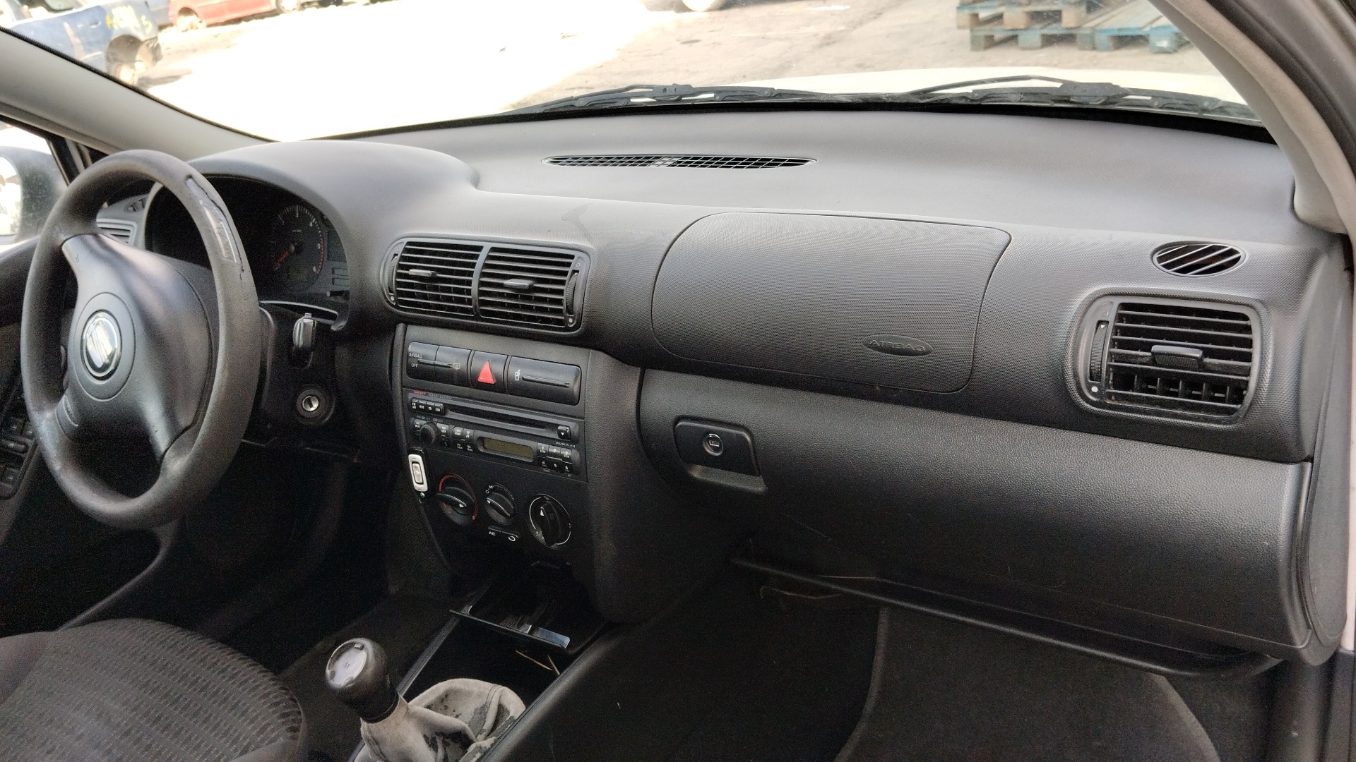 SEAT Toledo 2 generation (1999-2006) Нагревательный вентиляторный моторчик салона 1J1819021C 24870615