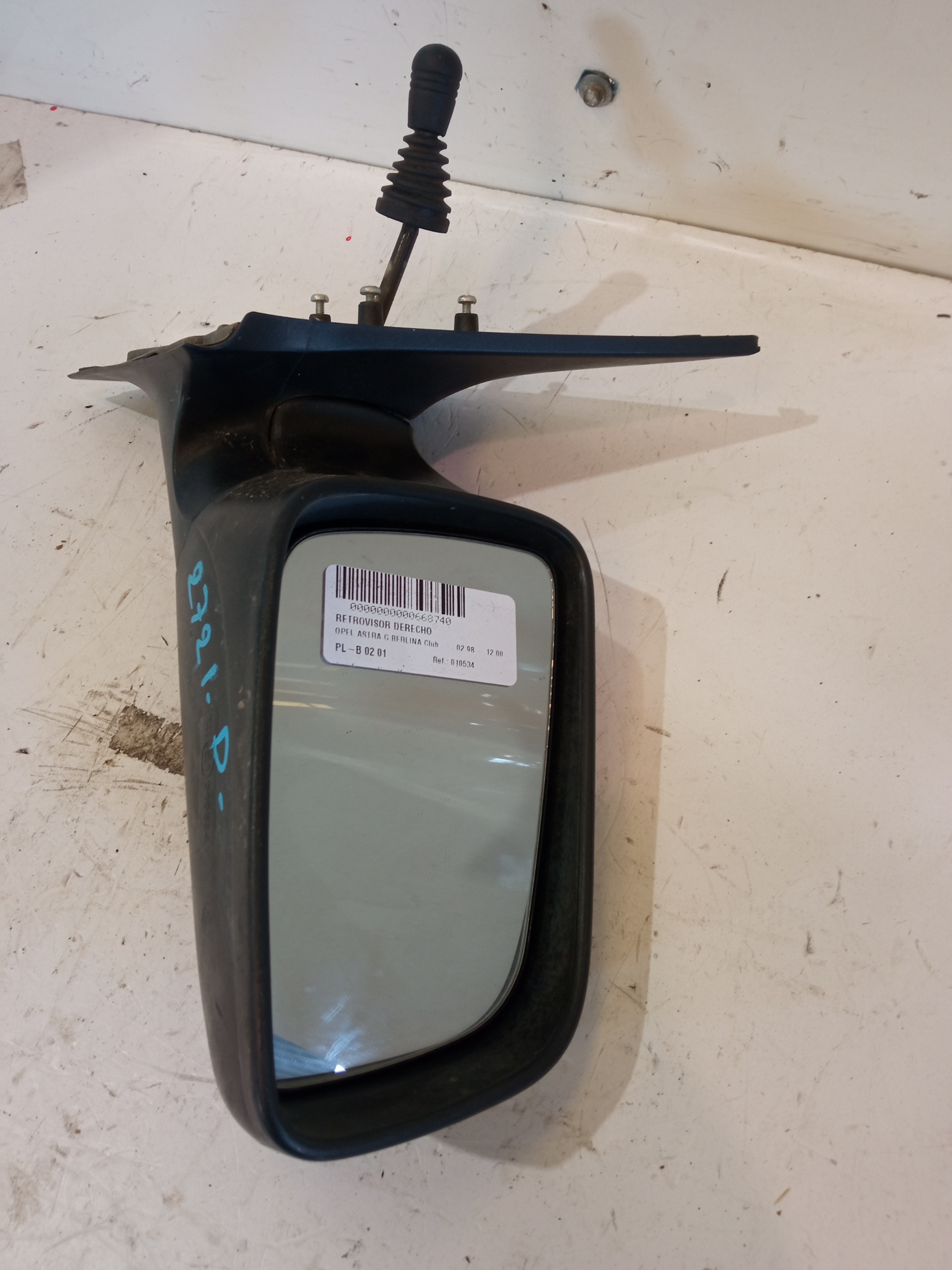 OPEL Astra H (2004-2014) Right Side Wing Mirror 010534, MANUAL 25211158