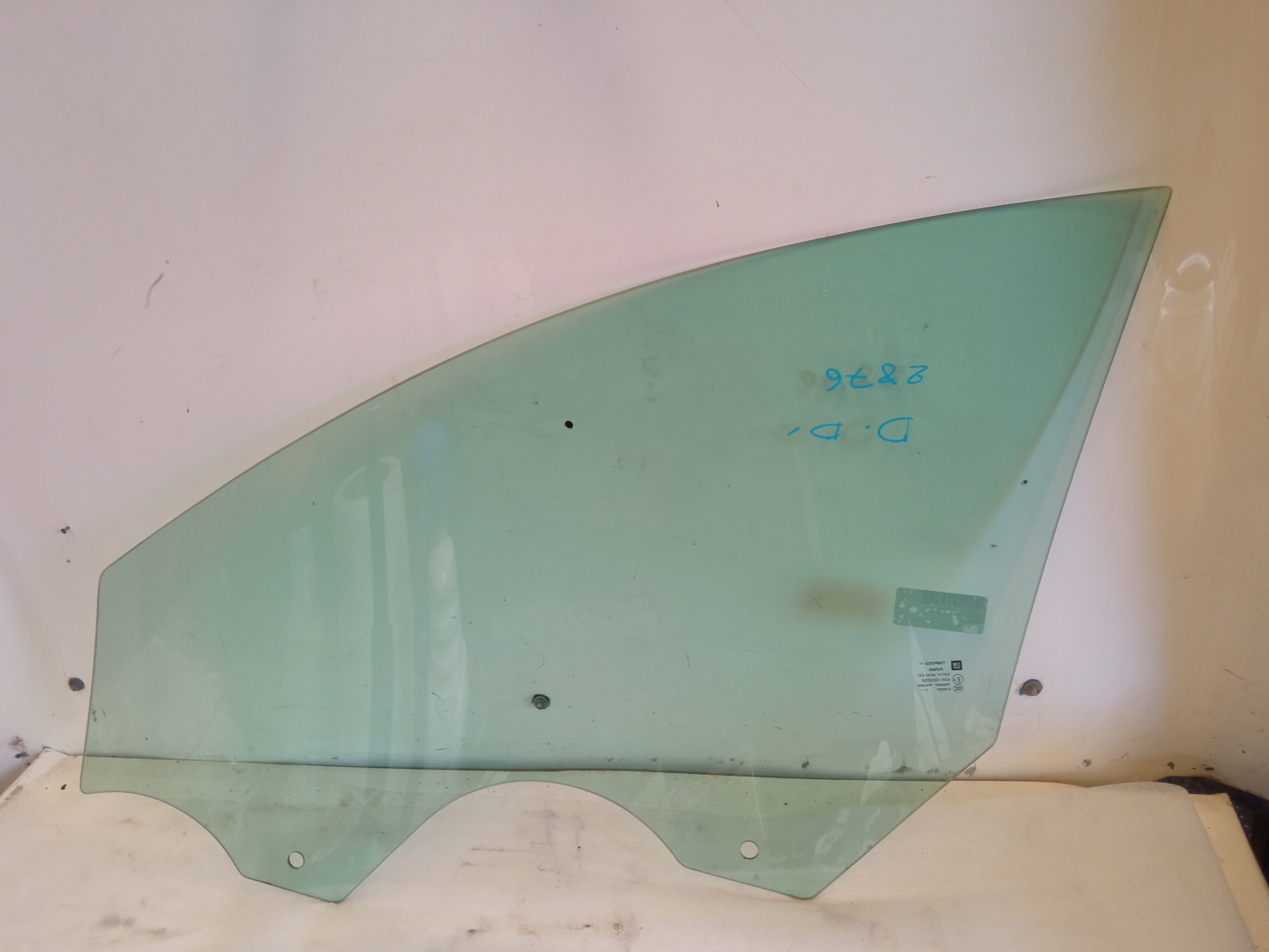 OPEL Insignia A (2008-2016) Front Right Door Window 43R000056 25220615