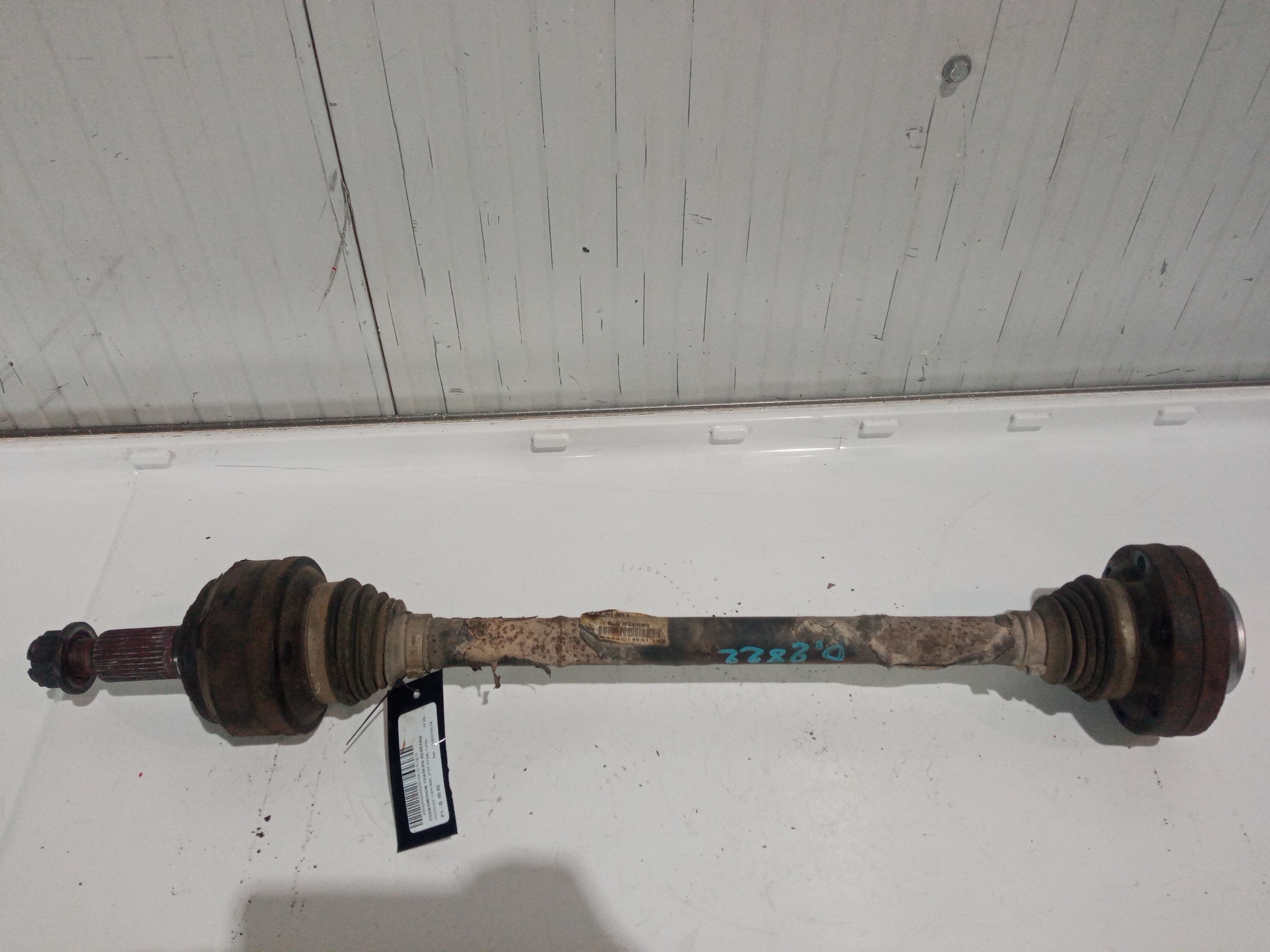 PORSCHE Cayenne 958 (2010-2018) Arbre de transmission arrière droit 7L0501201A 24858275