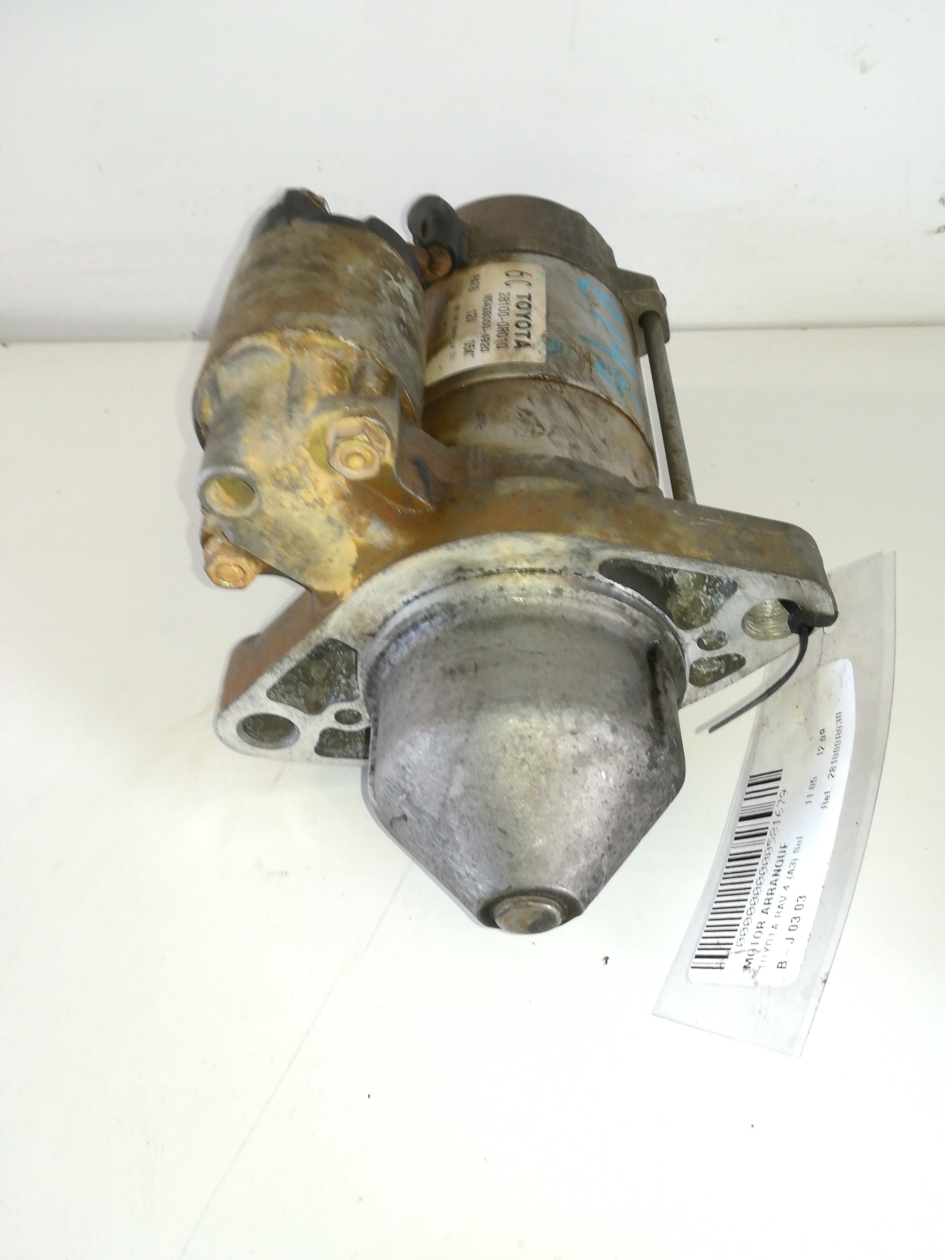 TOYOTA RAV4 2 generation (XA20) (2000-2006) Стартер 281000R030,11DIENTES 22379751