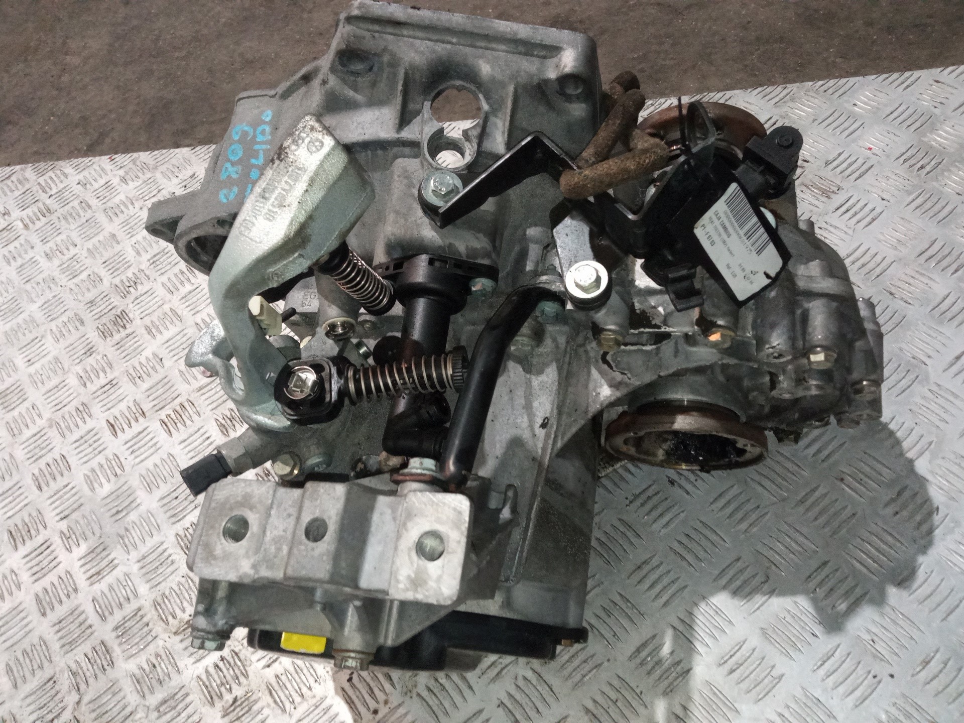 SEAT Toledo 2 generation (1999-2006) Gearbox EGS 23374531