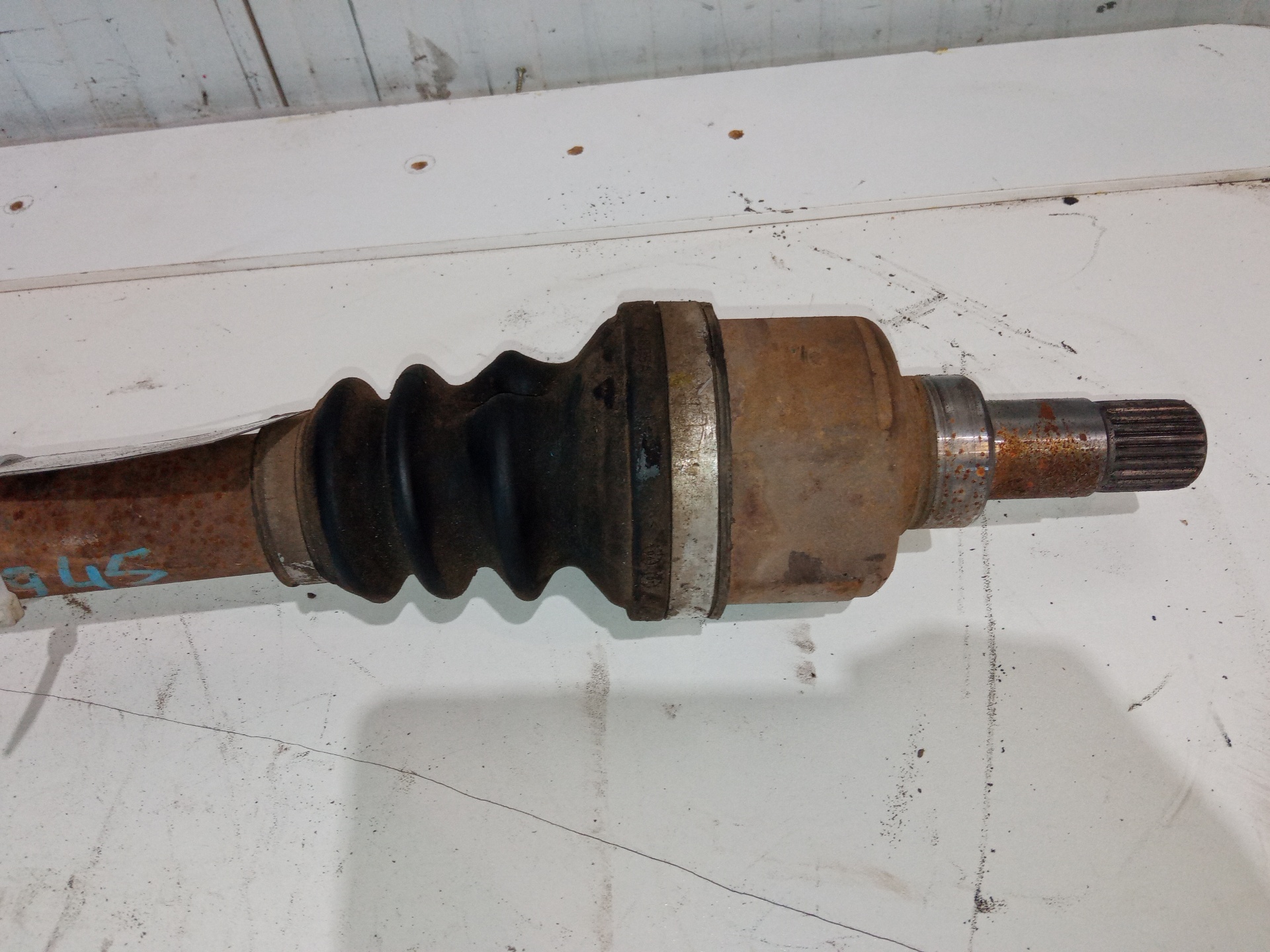 CITROËN C4 1 generation (2004-2011) Front Left Driveshaft 9636786780 22349842