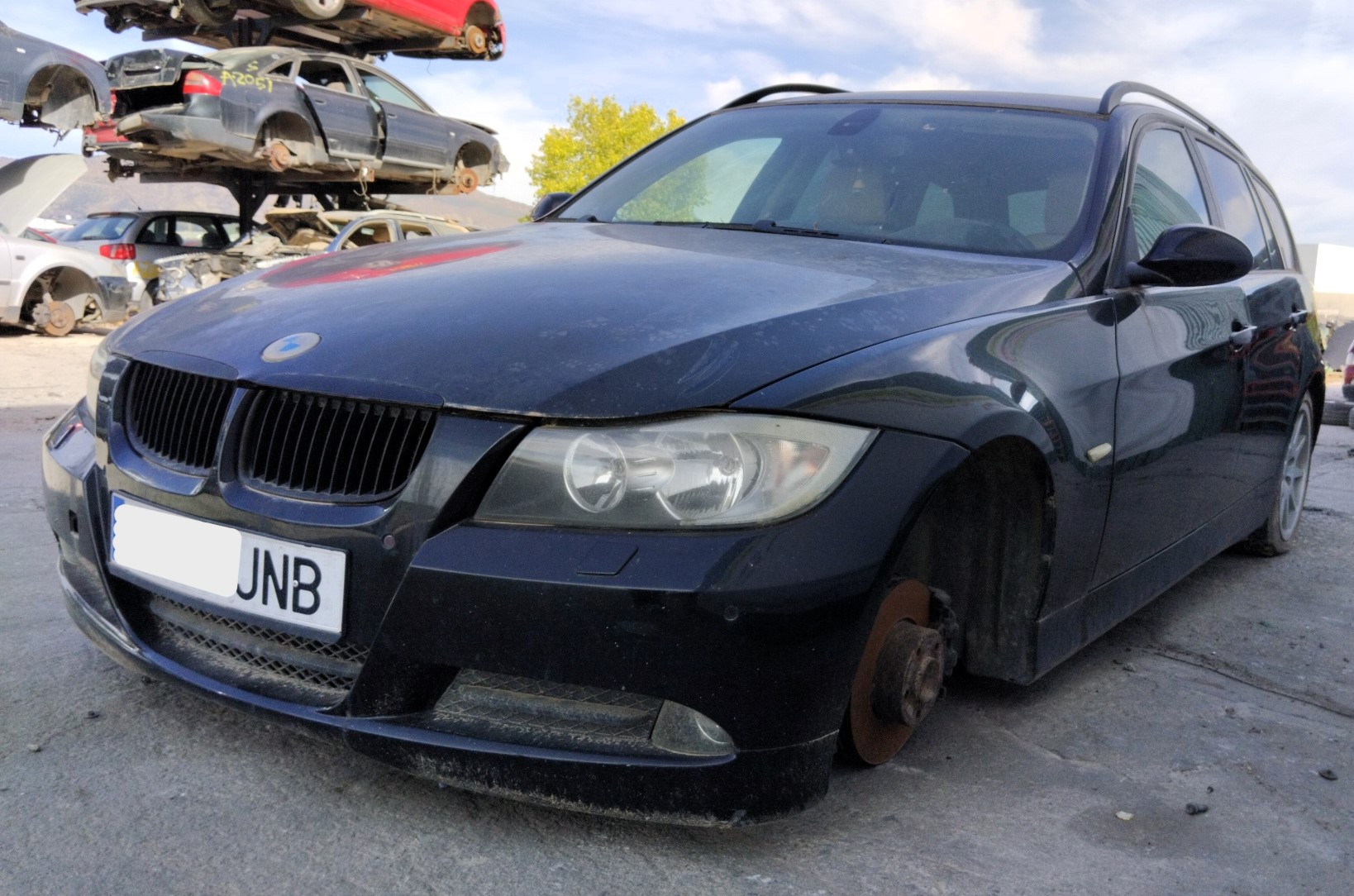 BMW 3 Series E90/E91/E92/E93 (2004-2013) Priekinės radiatoriaus grotelės 1710752491211 24908103