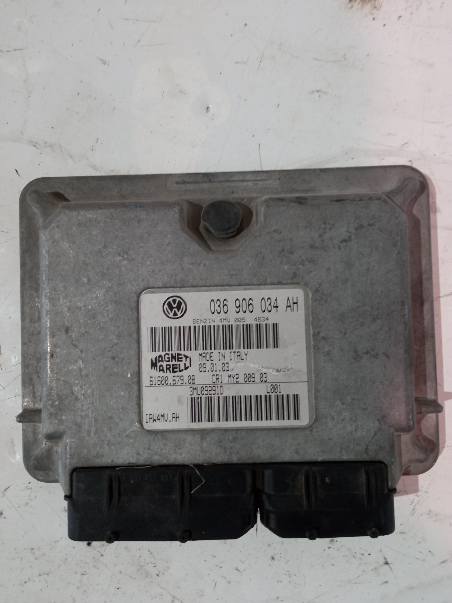 SEAT Cordoba 2 generation (1999-2009) Engine Control Unit ECU 036906034AH 22356942