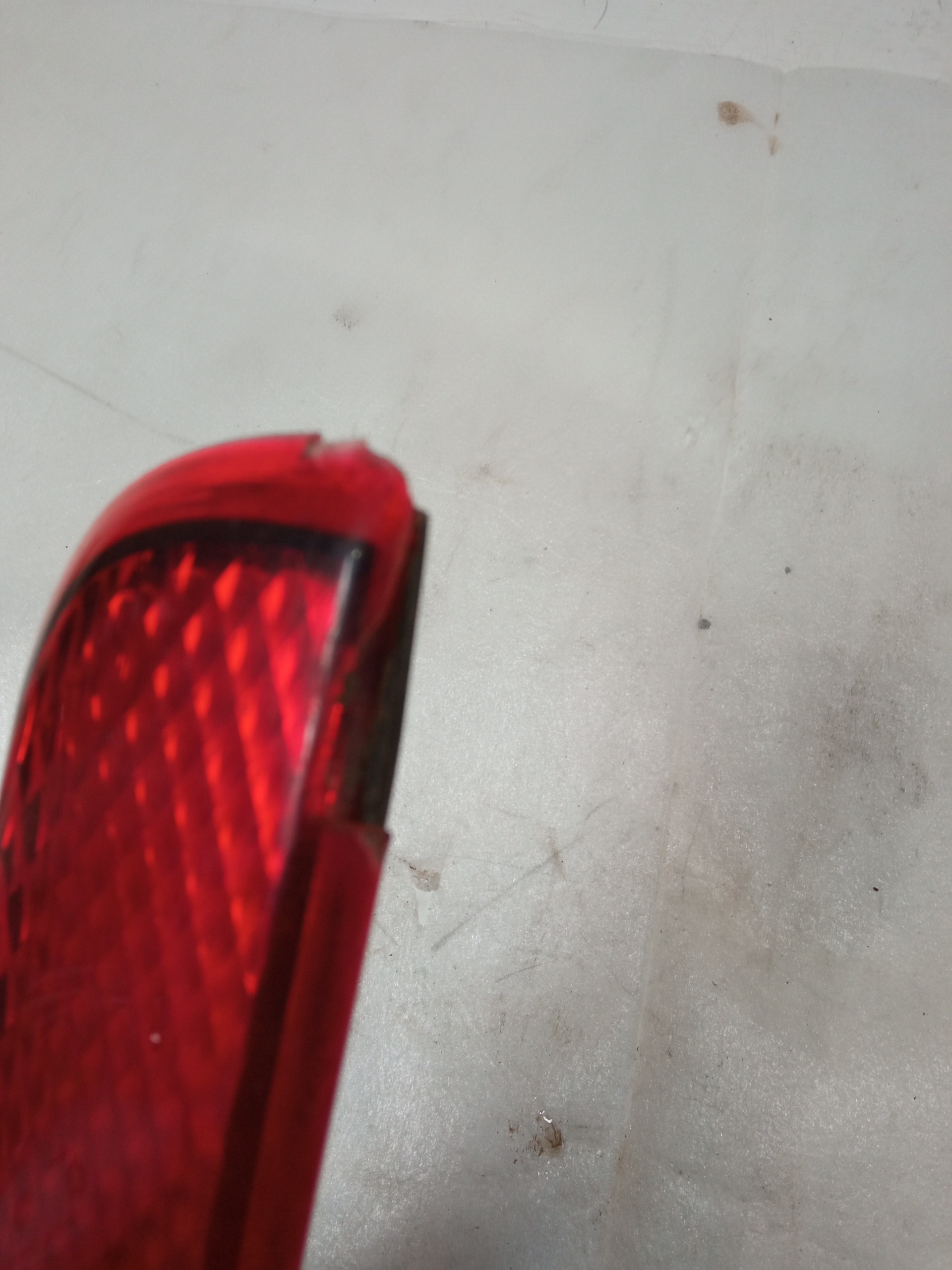 NISSAN Note 1 generation (2005-2014) Rear Left Bumper Reflector 16752 24854815