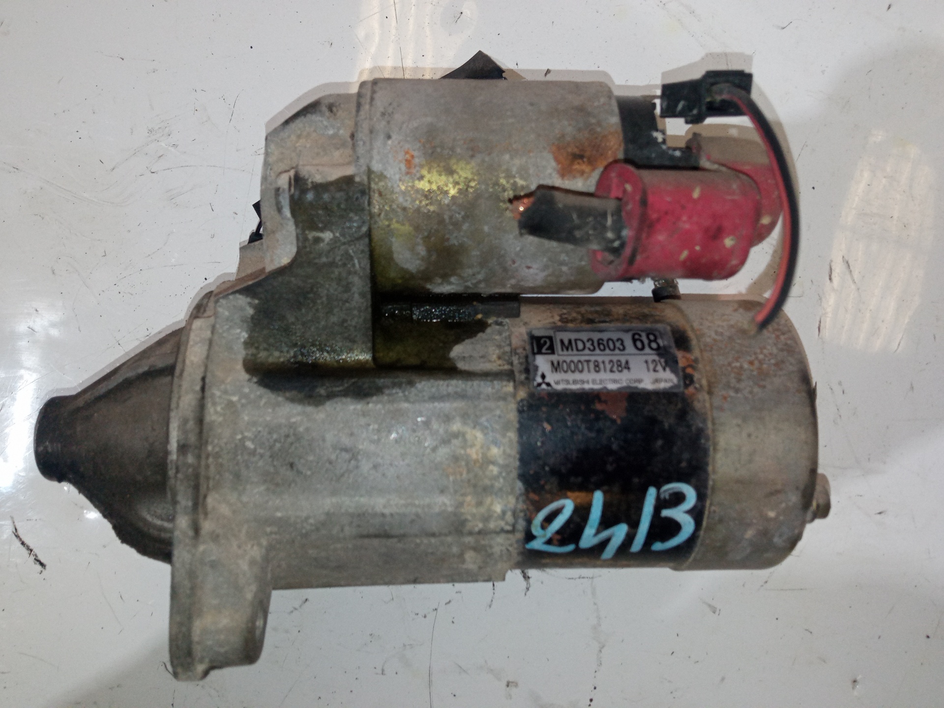 MITSUBISHI Carisma 1 generation (1995-2004) Starter Motor MD360368, 8DIENTES 22349996