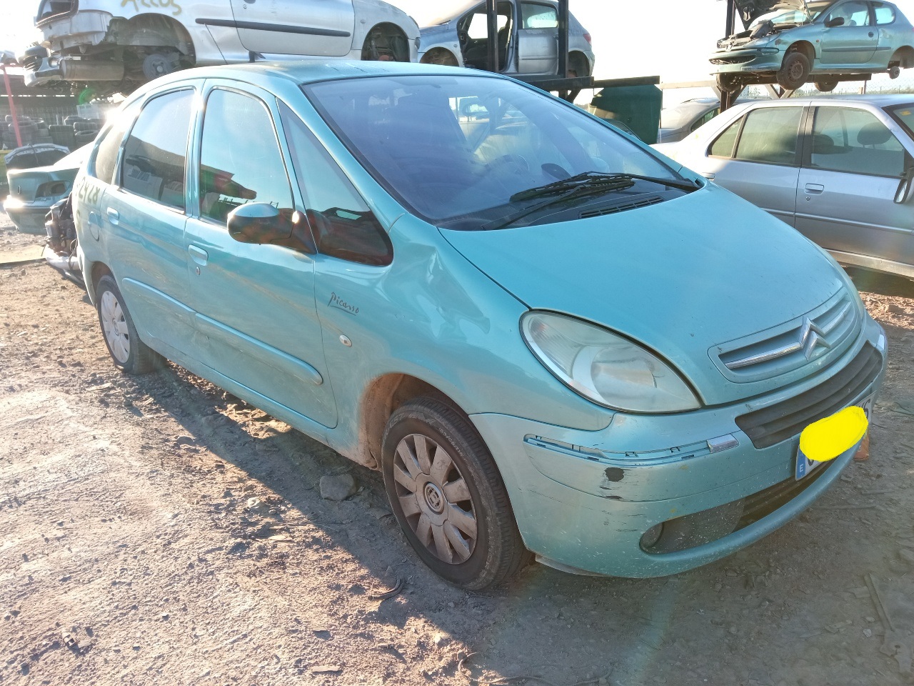 FIAT Xsara Picasso 1 generation (1999-2010) Стеклоподъемник задней левой двери 9637090980, 2PINES 22386041