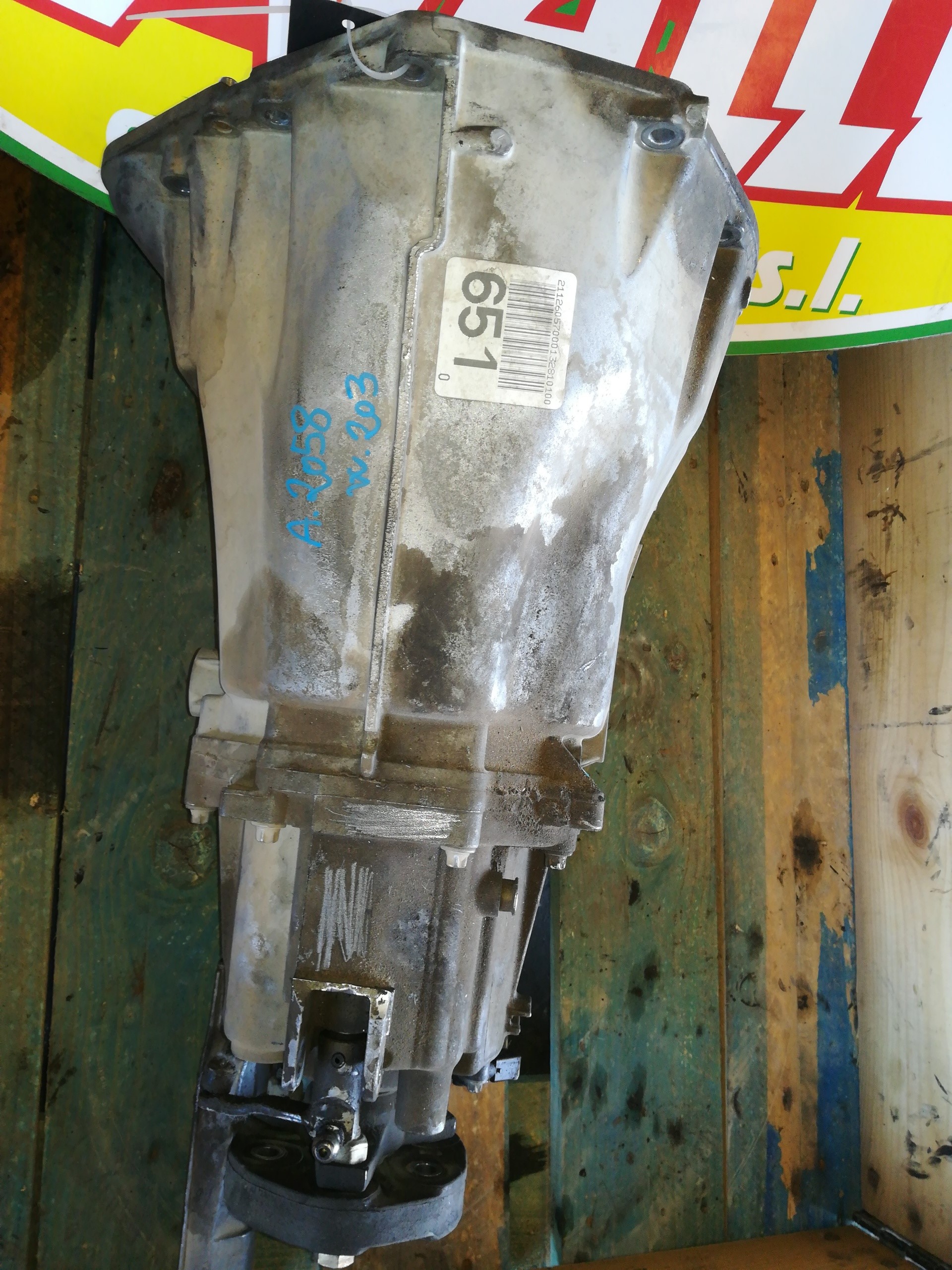 MERCEDES-BENZ C-Class W203/S203/CL203 (2000-2008) Gearbox 2112605700,MANUAL 22377274