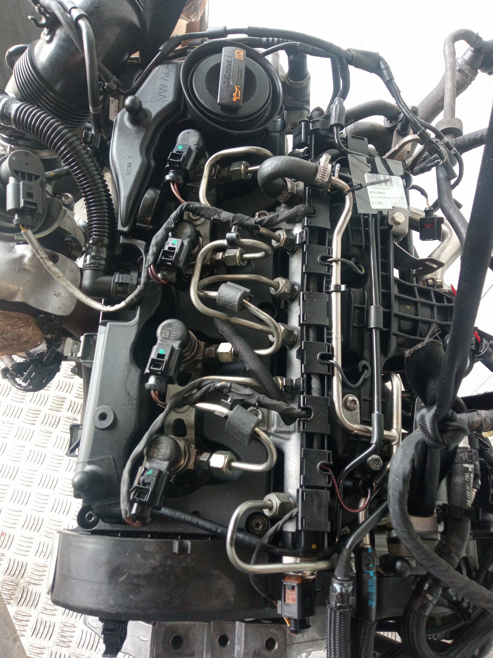 SEAT Altea 1 generation (2004-2013) Двигатель CAYC 24933606