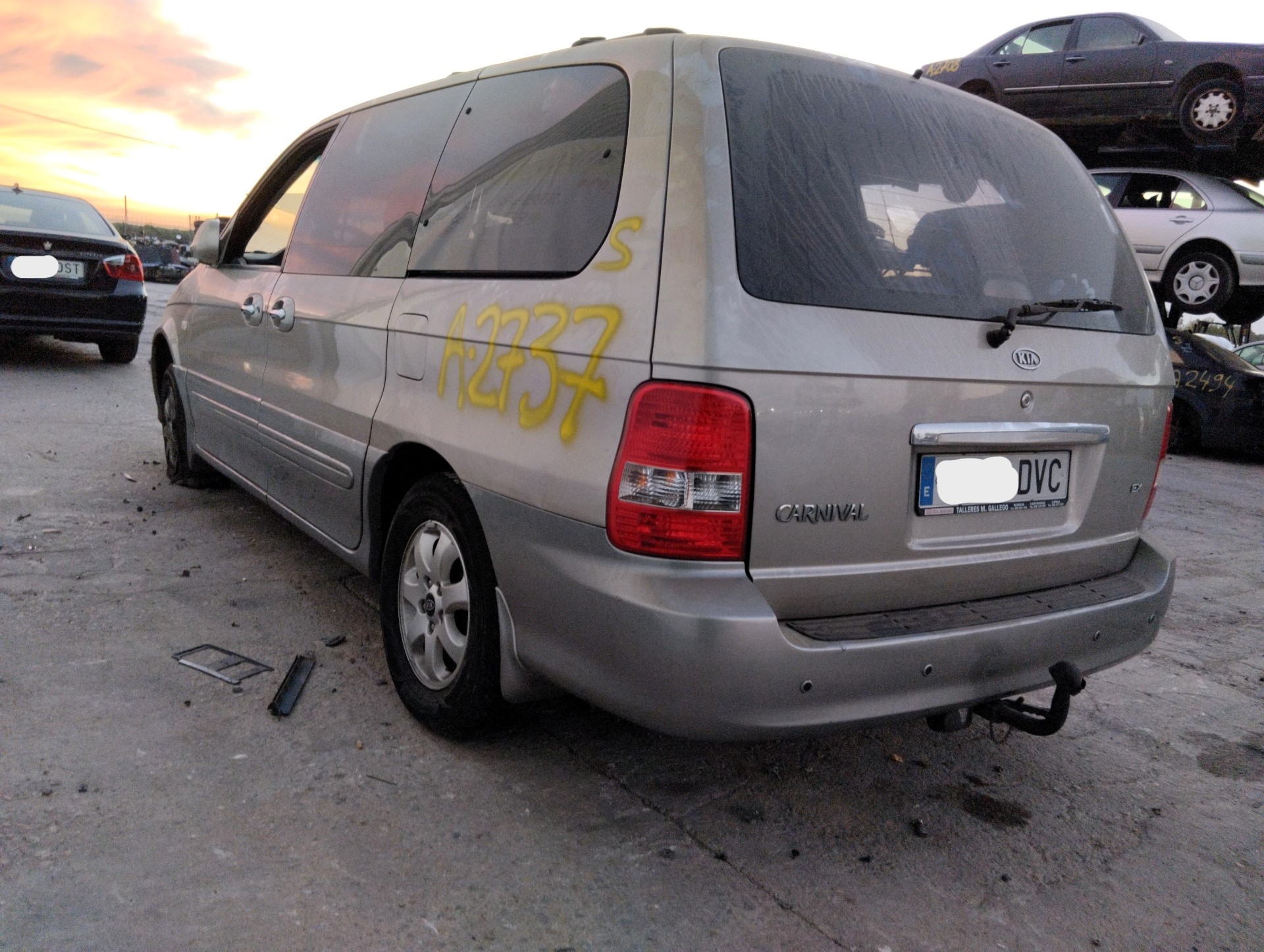 KIA Carnival UP/GQ (1999-2006) Генератор TA000A56901 24869561