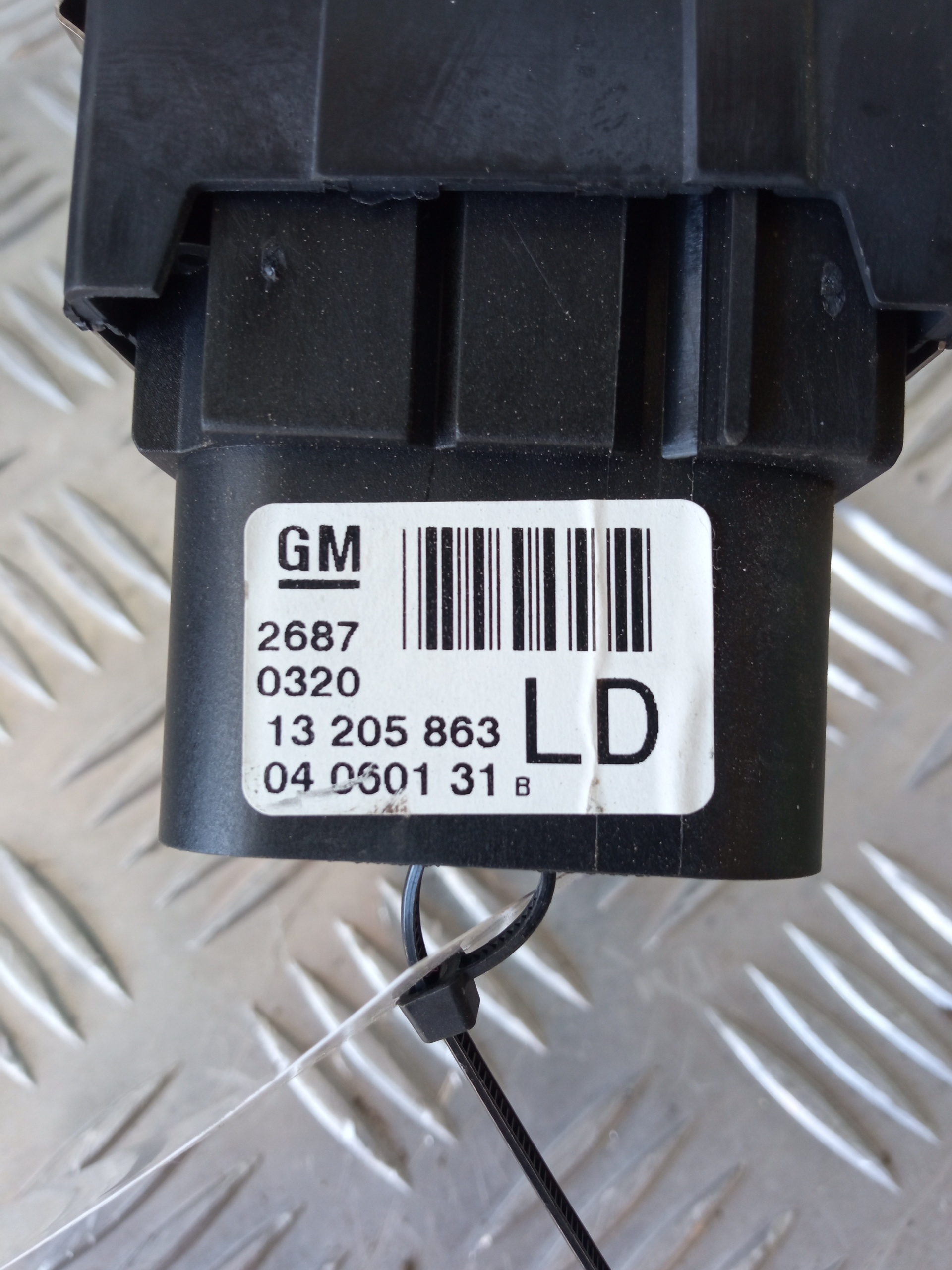 OPEL Zafira B (2005-2010) Headlight Switch Control Unit 13205863, 12PINES 22377569