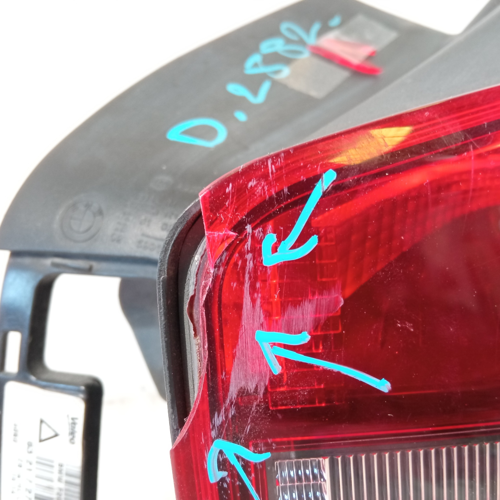 Piloto trasero derecho N47D20A 63217270096 de Bmw 1 (e81) 2006-2011 177 CV - pieza usada