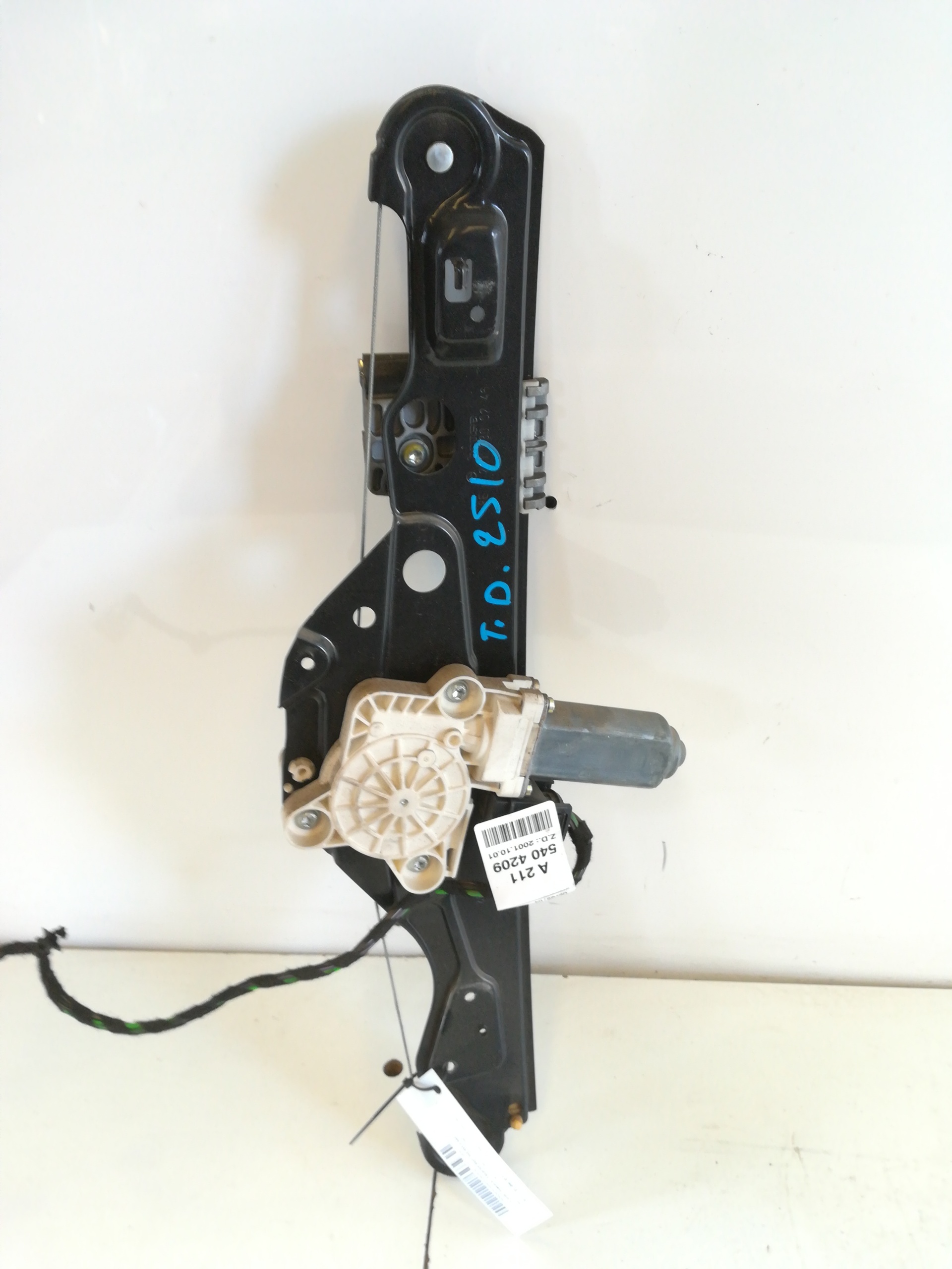 MERCEDES-BENZ E-Class W211/S211 (2002-2009) Rear Right Door Window Regulator 2117300246 22387324