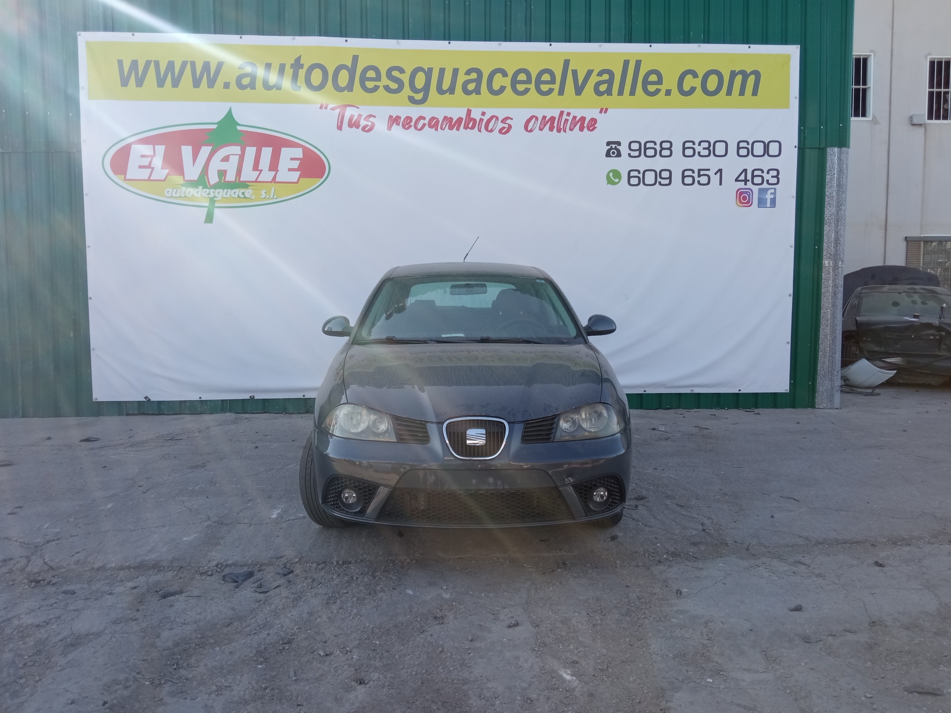 SEAT Ibiza 3 generation (2002-2008) Бампер задний 25399399