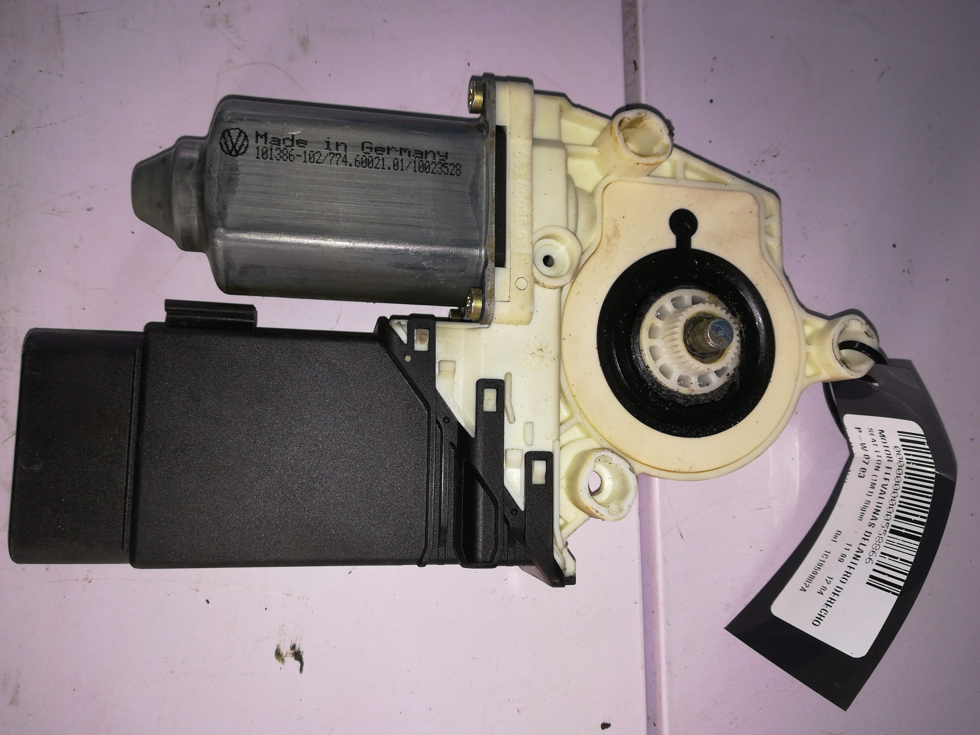 NISSAN Leon 1 generation (1999-2005) Front Right Door Window Control Motor 1C1959802A 22378767