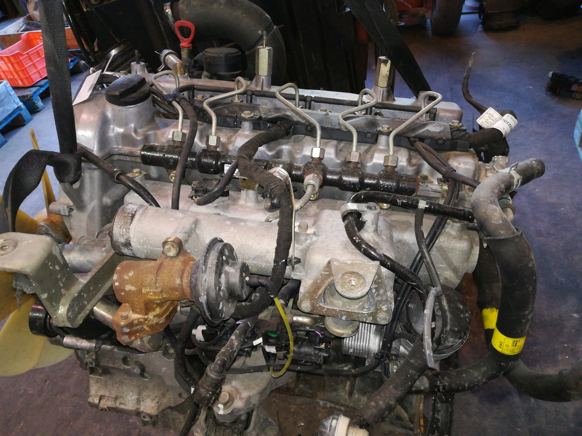 SSANGYONG Rexton Y200 (2001-2007) Двигатель 665925, 105113582 22379242