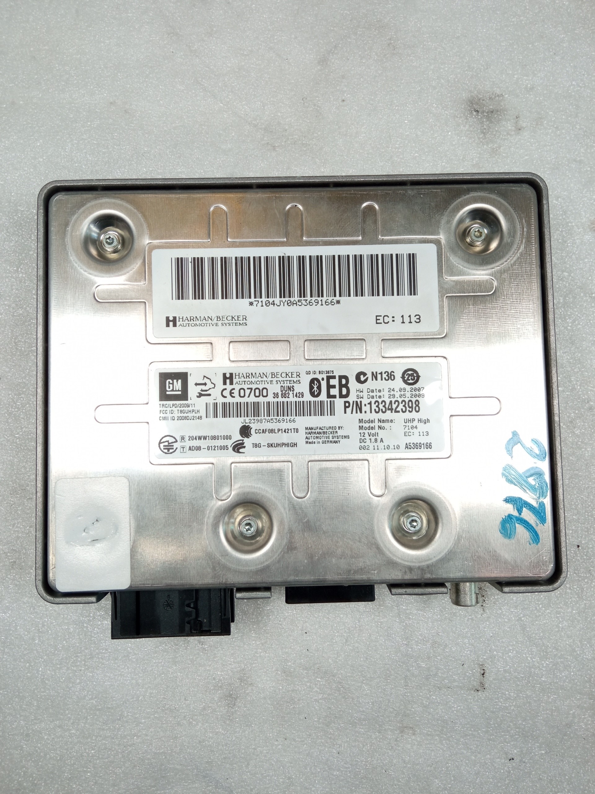 OPEL Insignia A (2008-2016) Alte unități de control 13342398 25220343