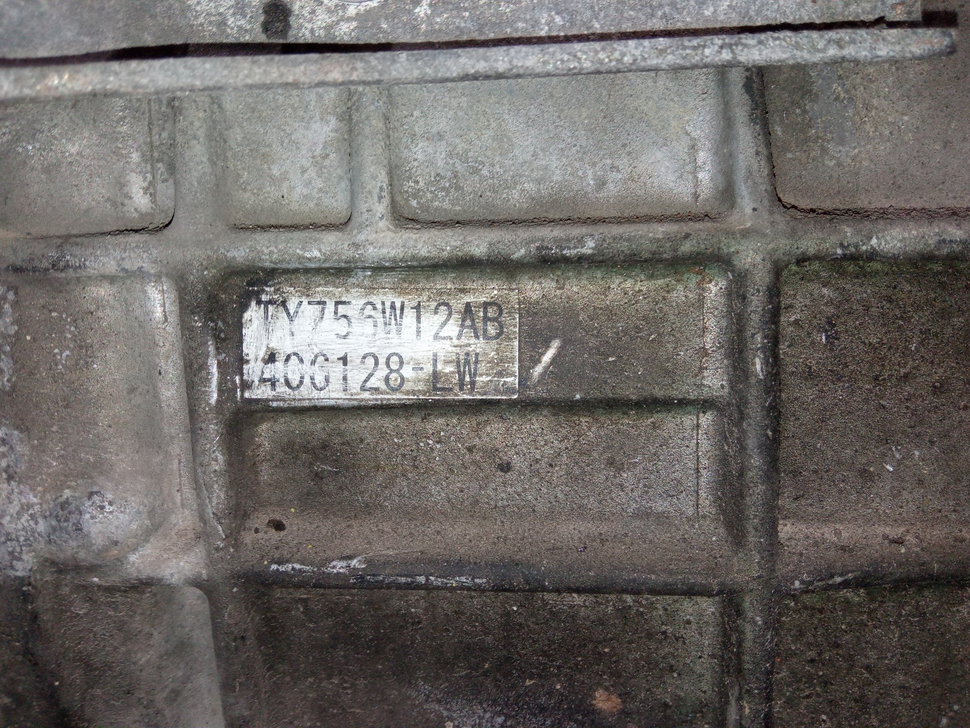 SUBARU Impreza 3 generation (2007-2014) pārnesumkārba TY756W12AB 24870688