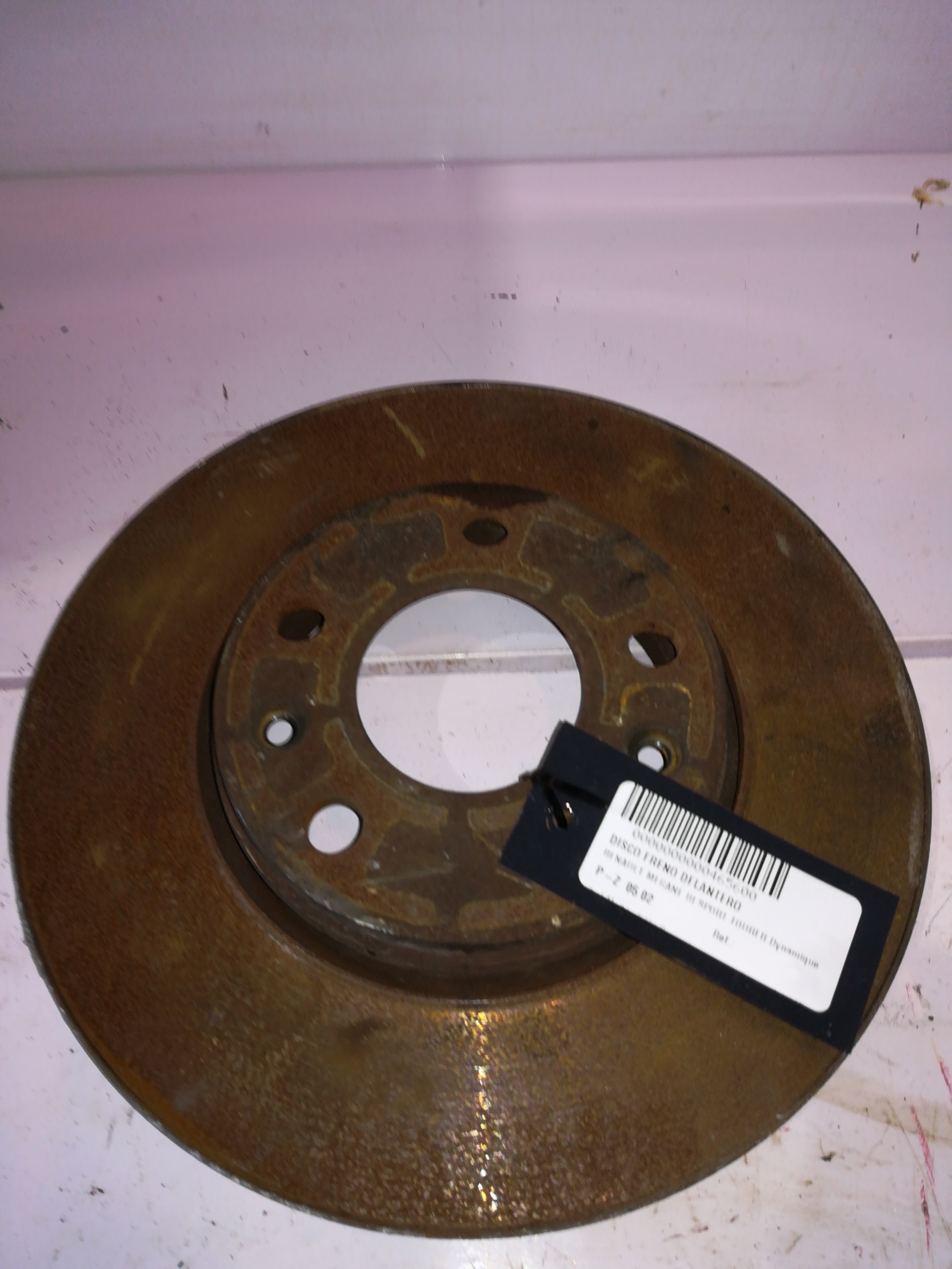 RENAULT Megane 3 generation (2008-2020) Front Right Brake Disc 22366026