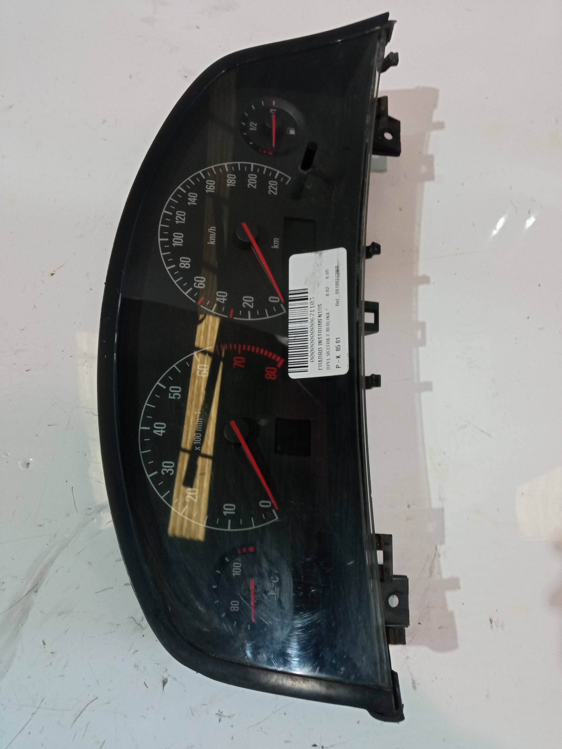OPEL Vectra Speedometer 09180273WB 25427631