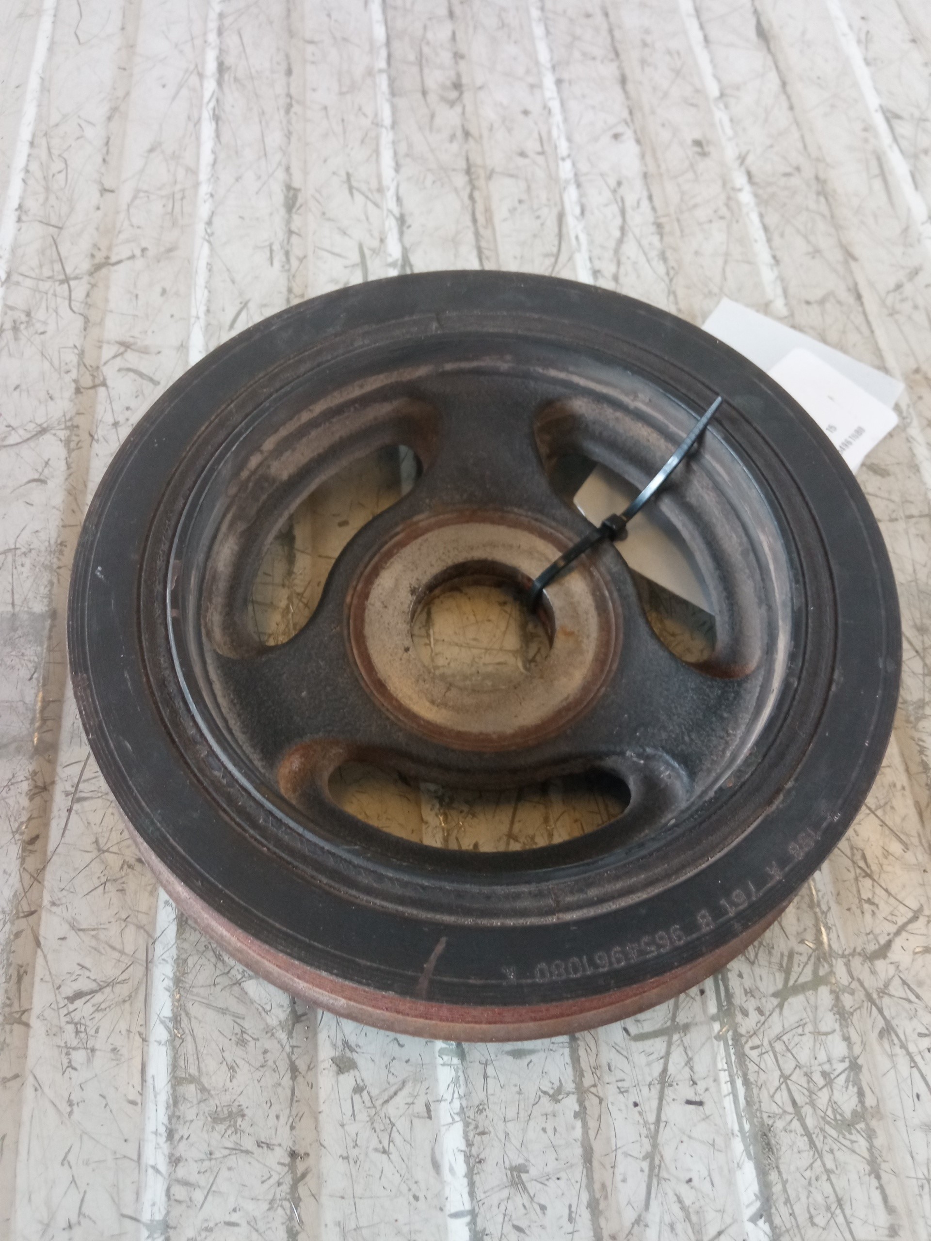 PEUGEOT 208 Peugeot 208 (2012-2015) Crankshaft Pulley 9654961080 21951081