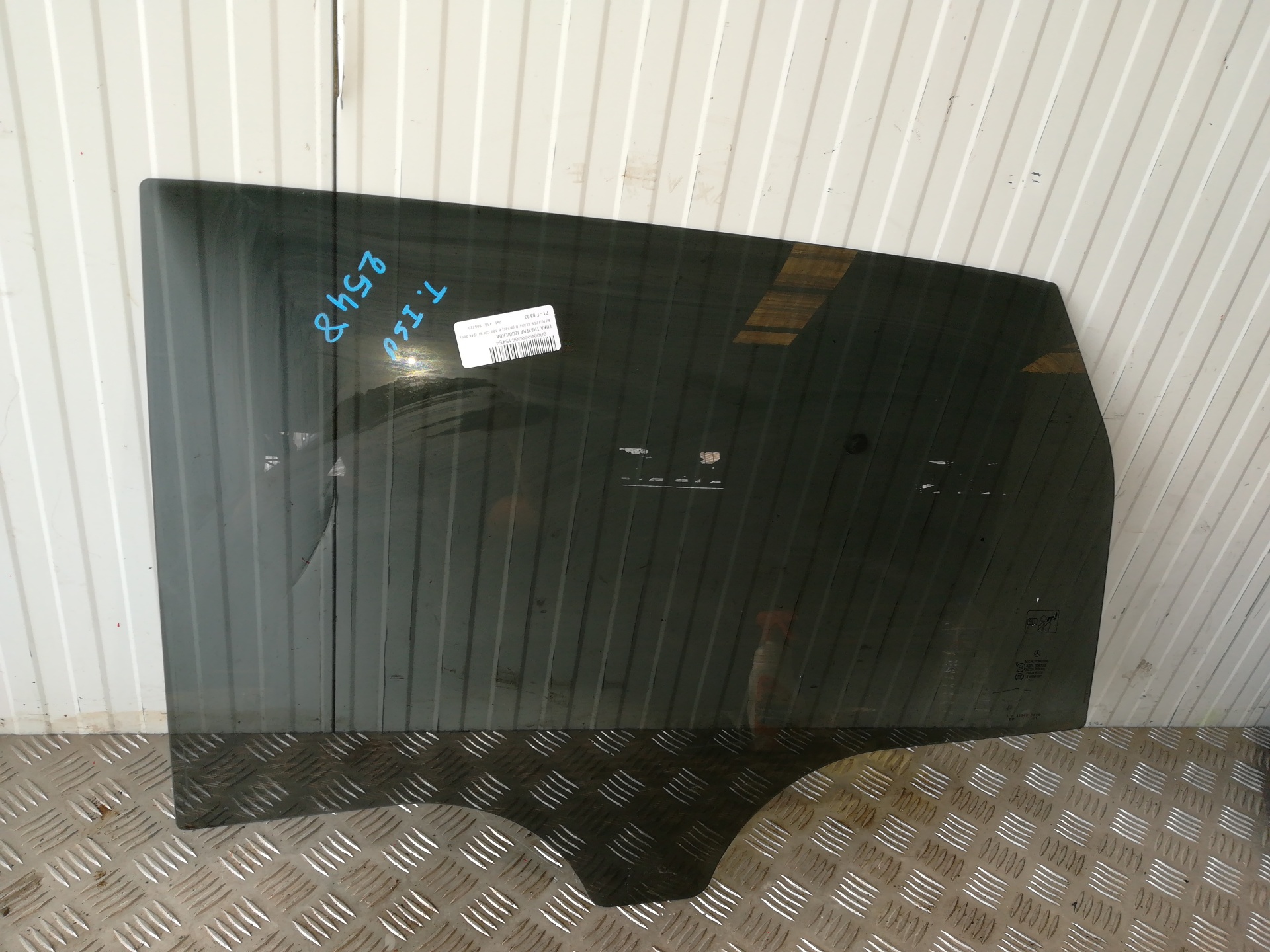 MERCEDES-BENZ B-Class W246 (2011-2020) Aizmugurējais kreisais durvju stikls 43R-006723 22387980