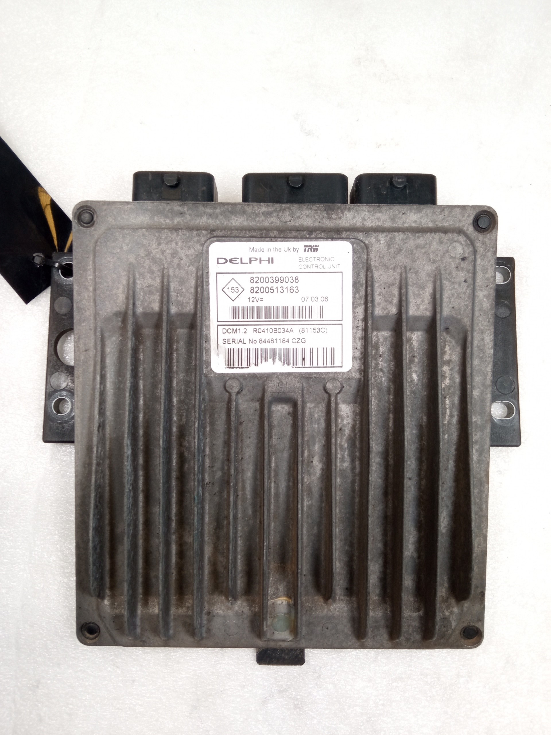 NISSAN Note 1 generation (2005-2014) Блок управления двигателем 8200399038, DELPHI 24854981