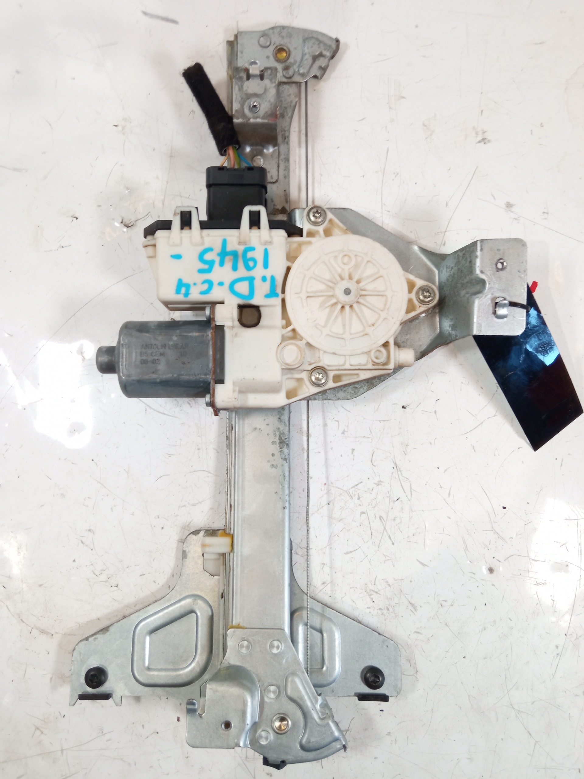 CITROËN C4 1 generation (2004-2011) Rear Right Door Window Regulator 9647444280, 4PINES 25211086