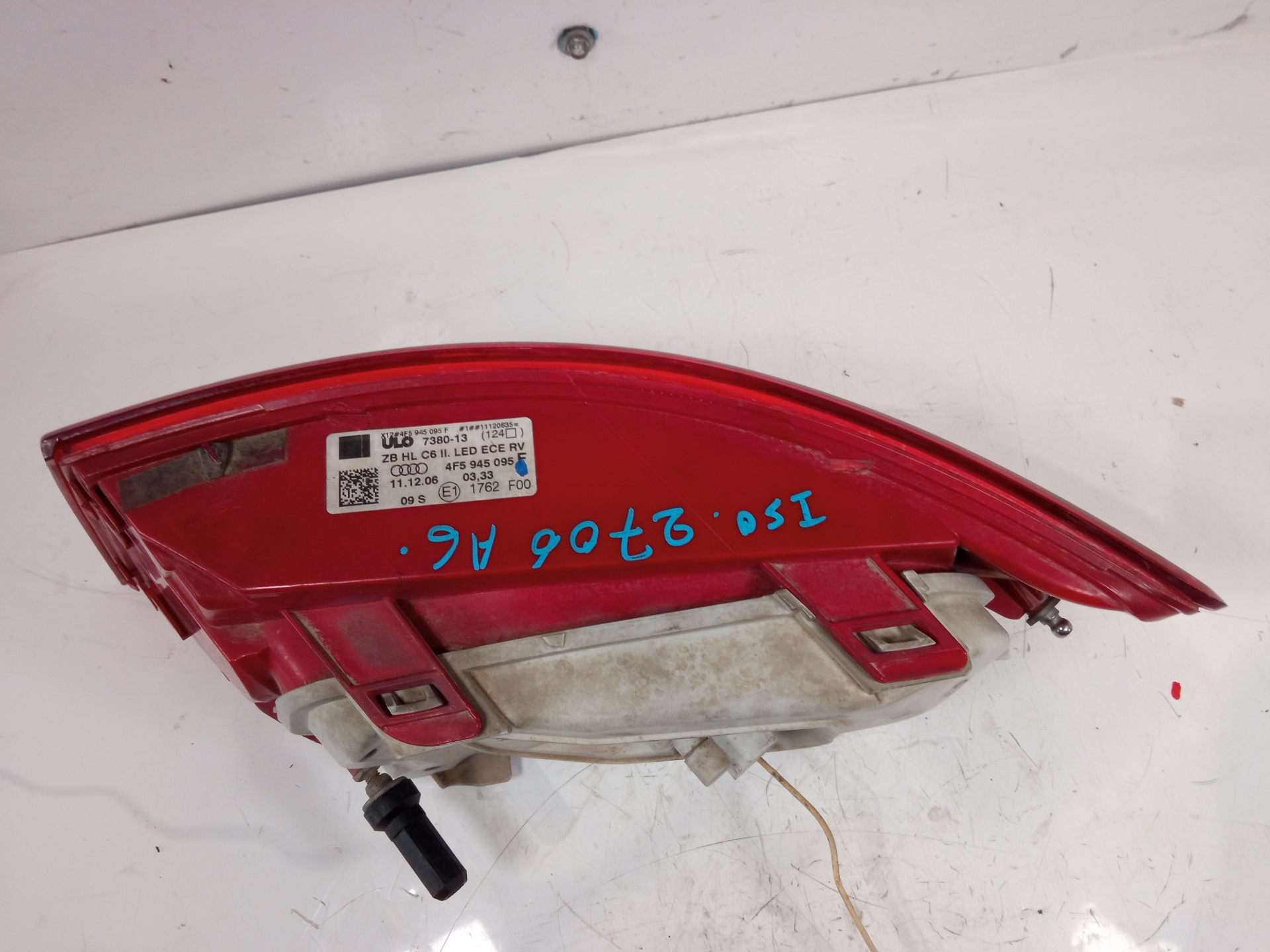 AUDI A6 C6/4F (2004-2011) Rear Left Taillight 4F5945095F 24959013