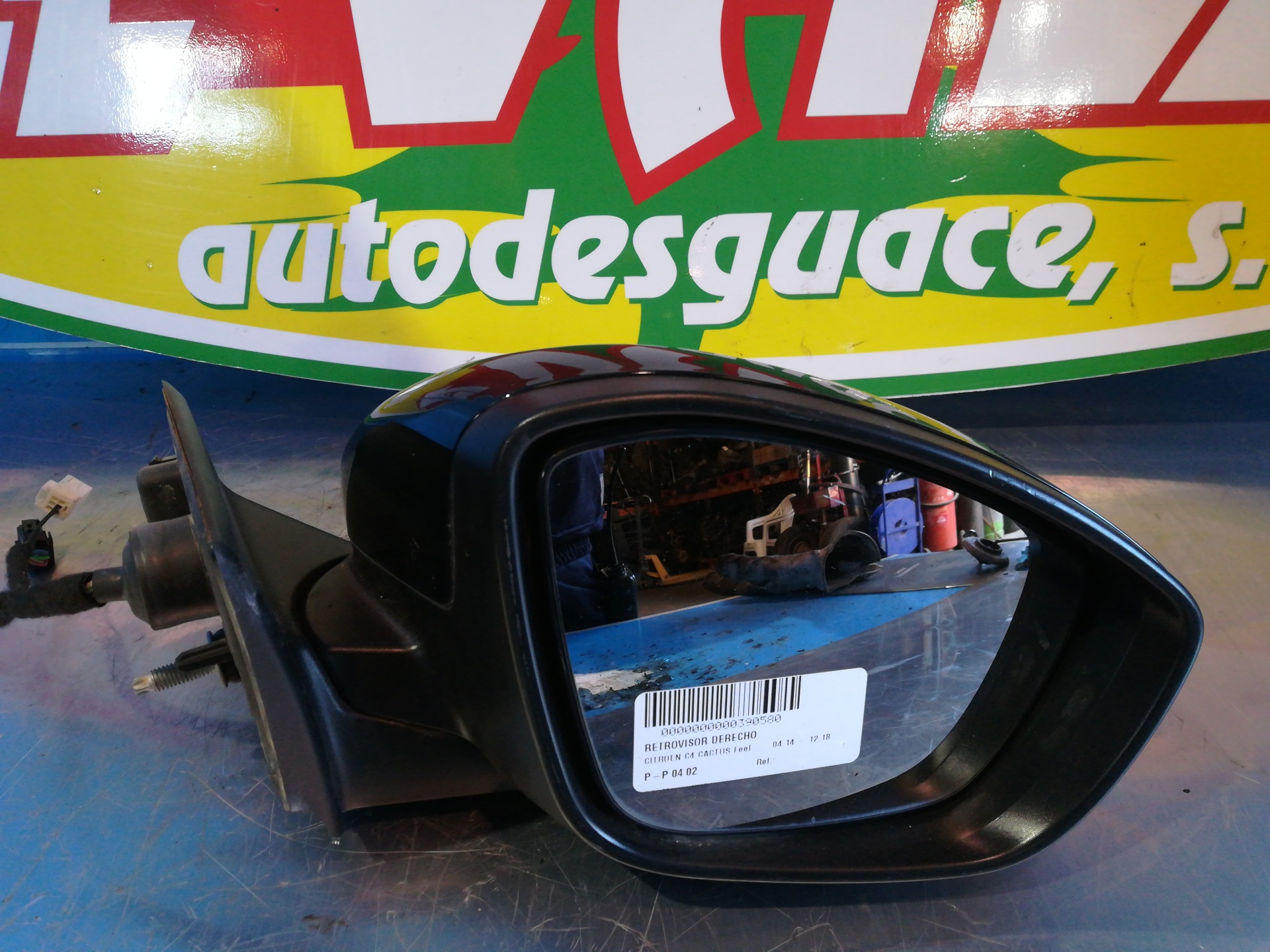 CITROËN C4 Cactus 1 generation (2014-2024) Right Side Wing Mirror ELECTRICO 25427994