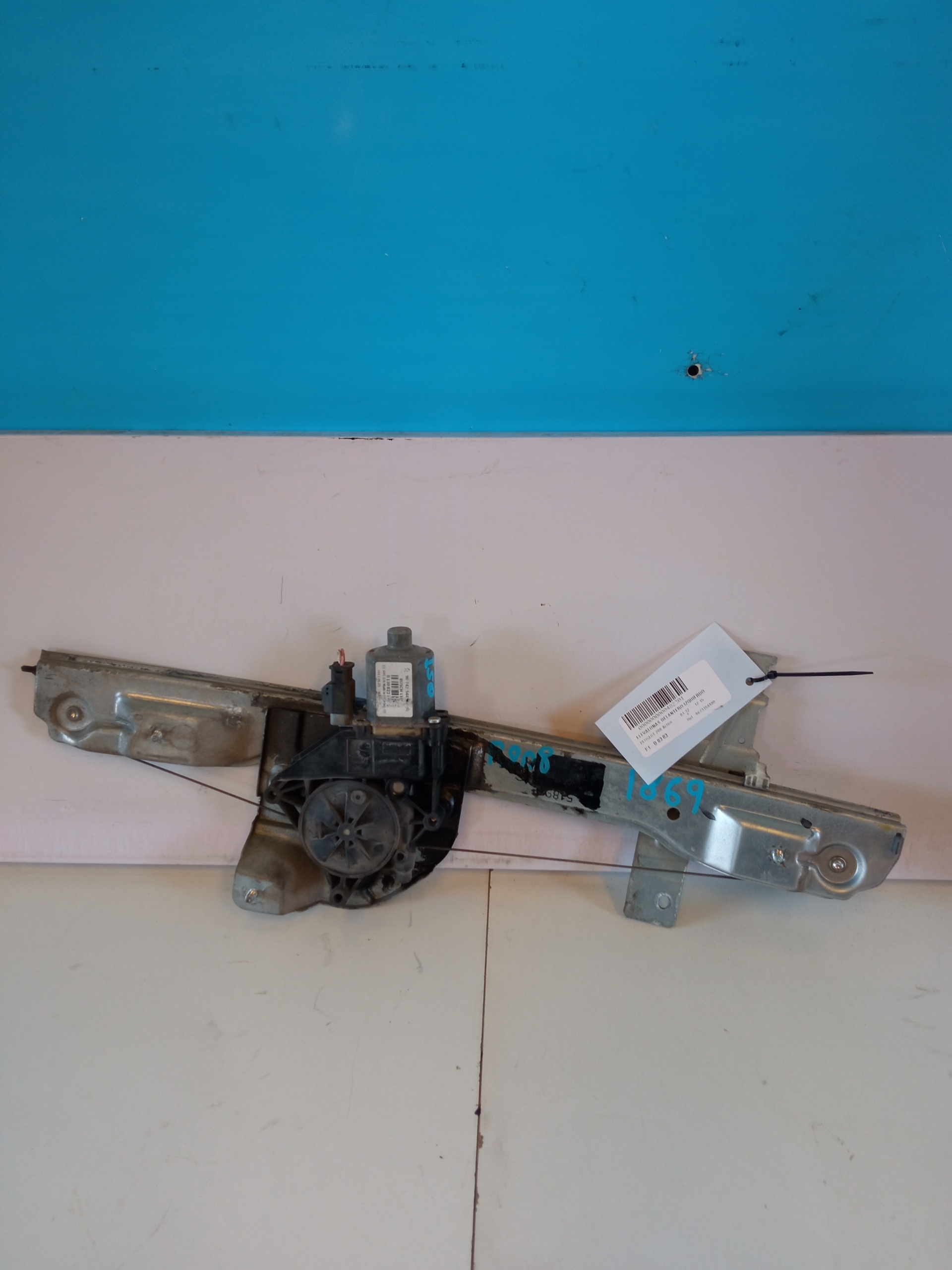 PEUGEOT 208 Peugeot 208 (2012-2015) Front Left Door Window Regulator 9673154480, 2PINES 25295607